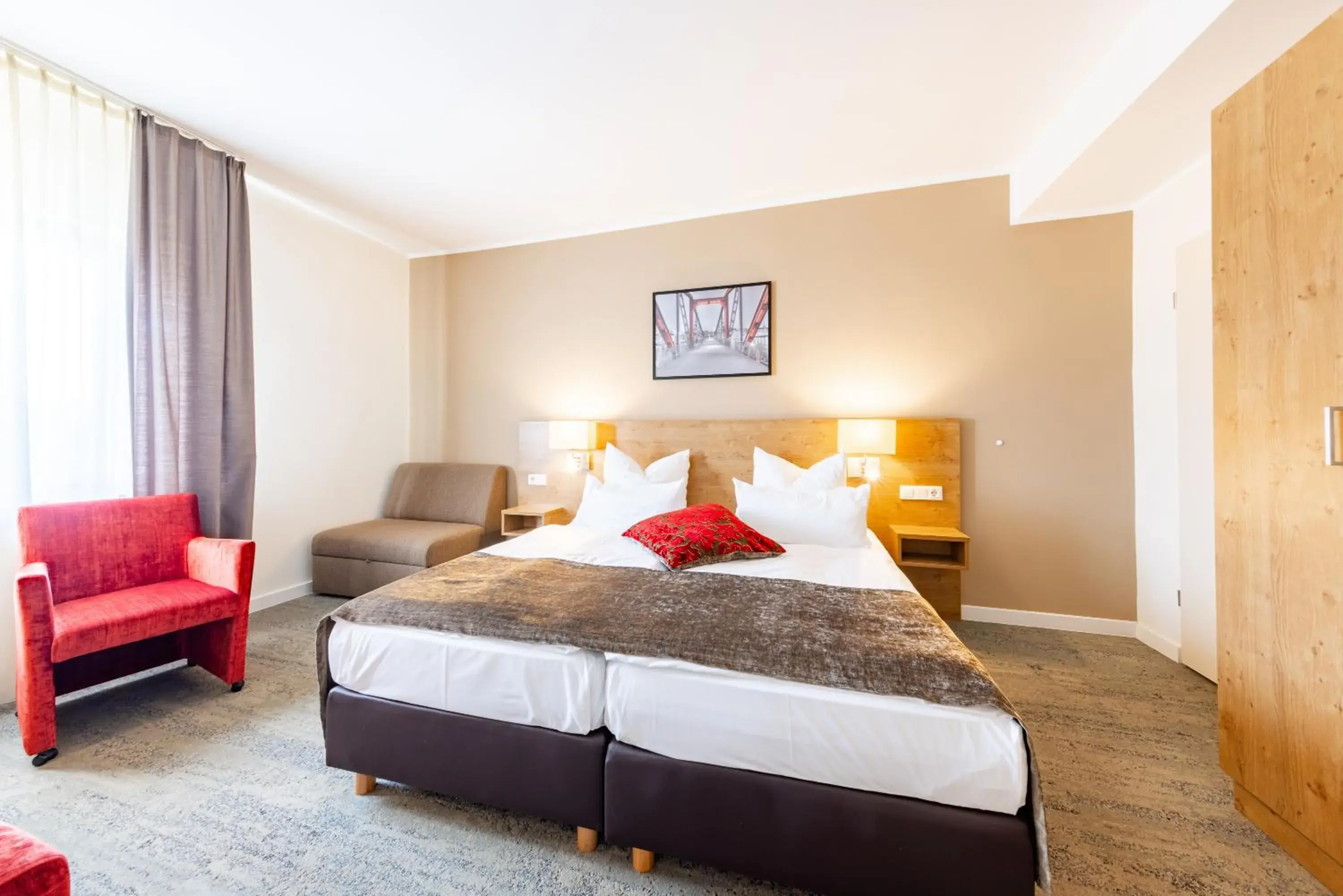 Bed in Maingau Hotel Bed in Maingau Hotel