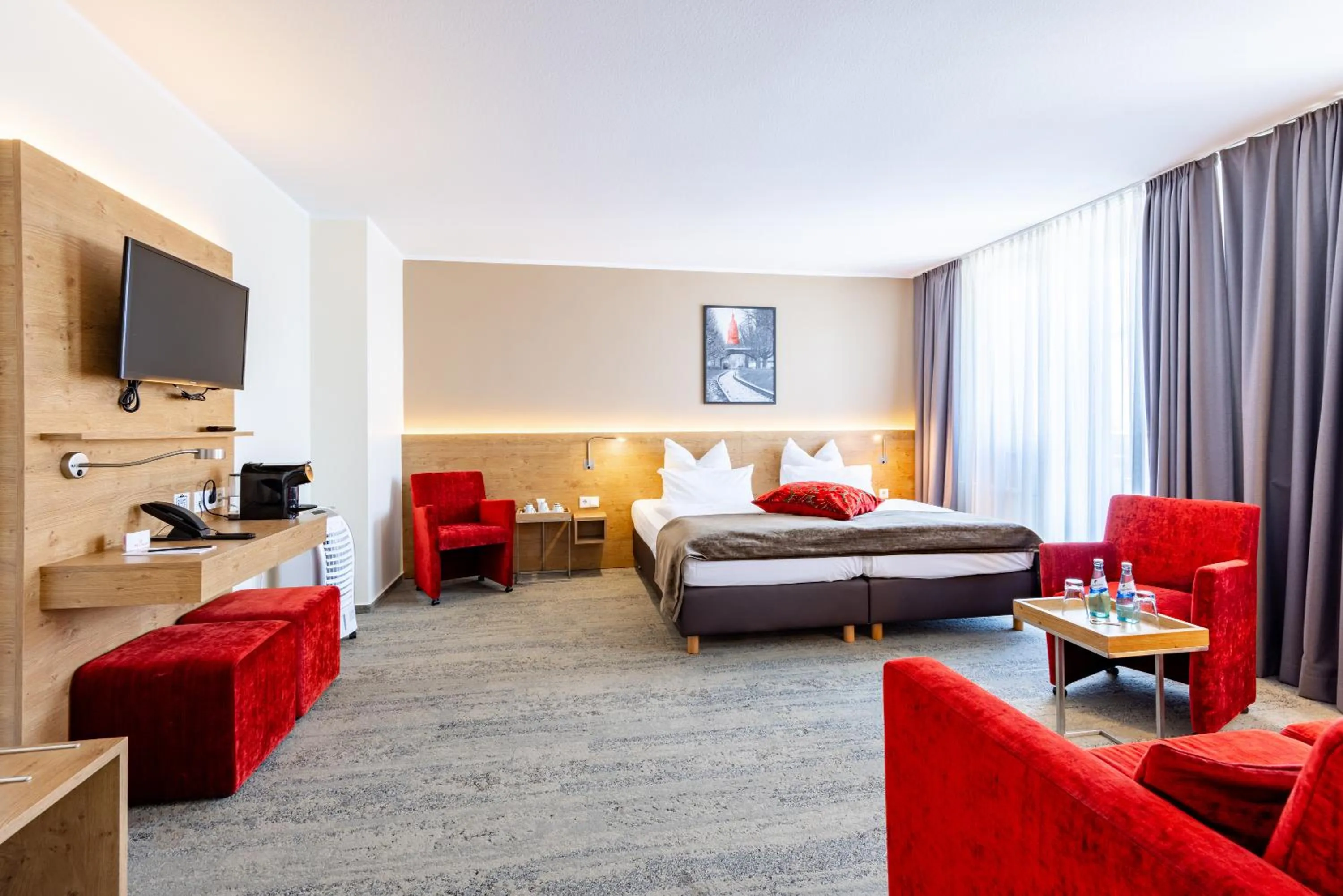 Bed in Maingau Hotel