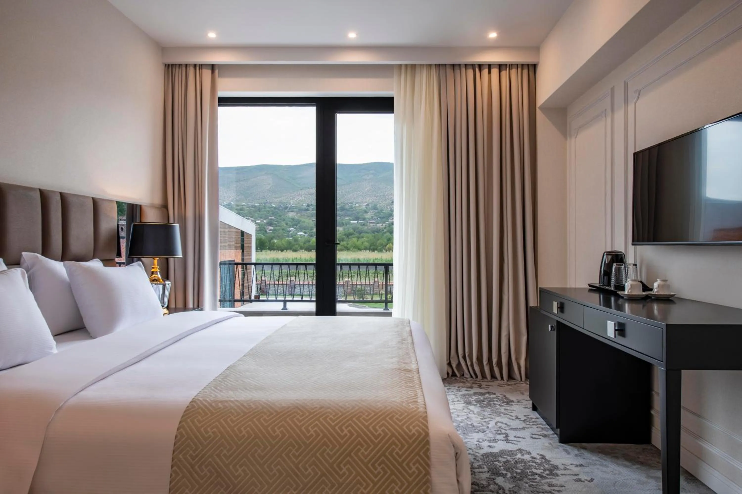 Garden, Bed in Villa Mosavali