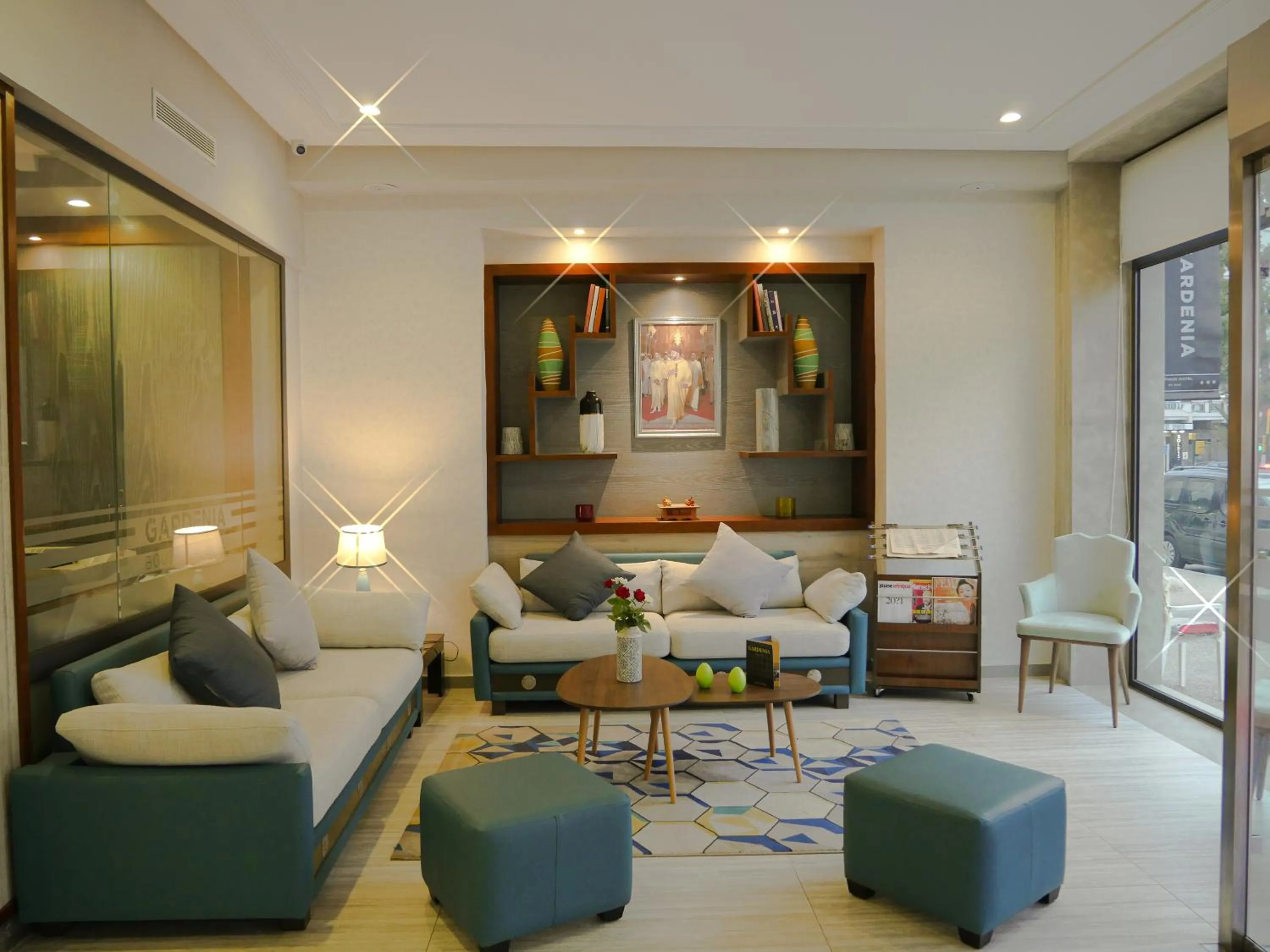 Lobby or reception in Gardenia Boutique Hotel