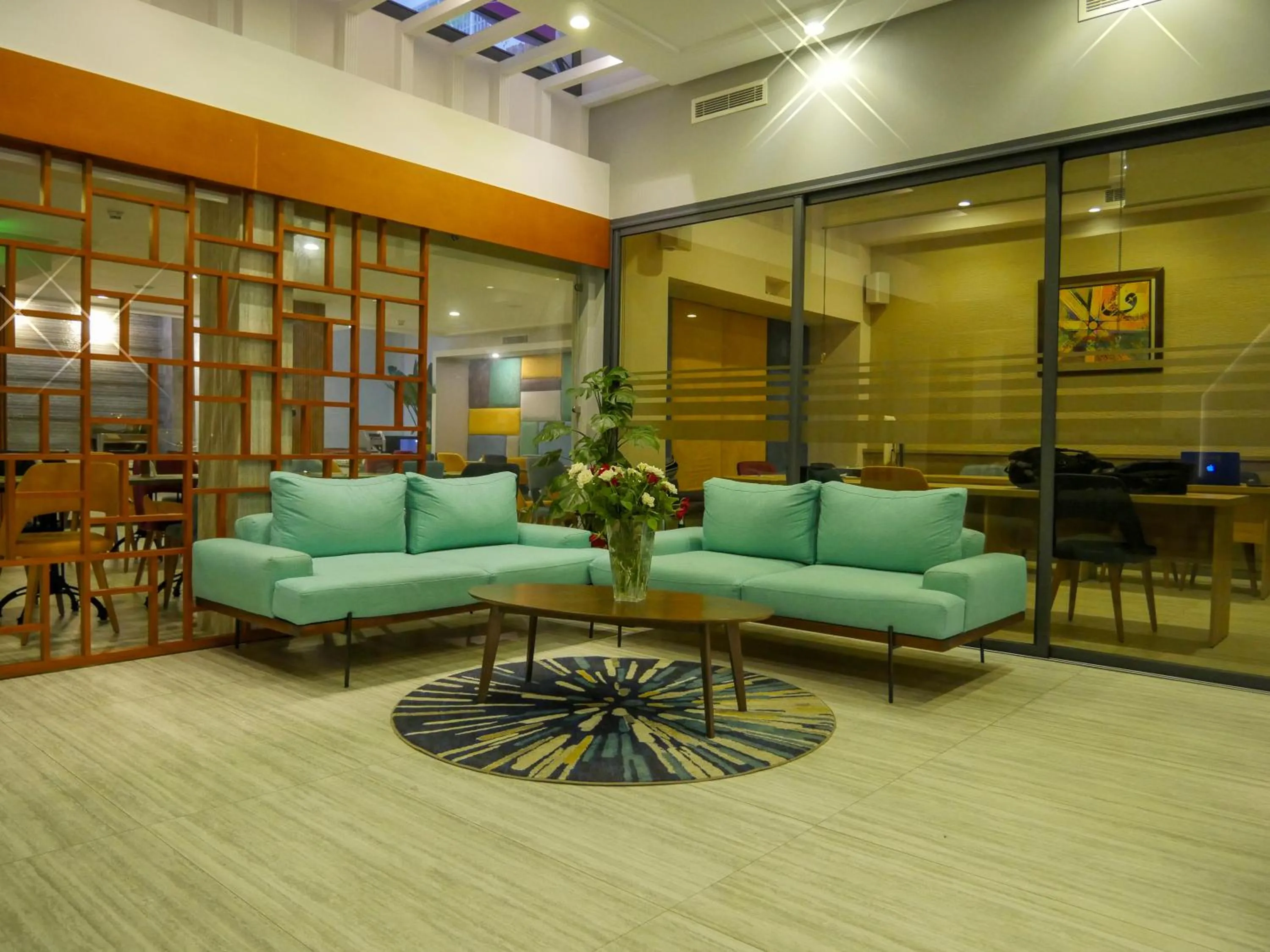 Lobby or reception in Gardenia Boutique Hotel