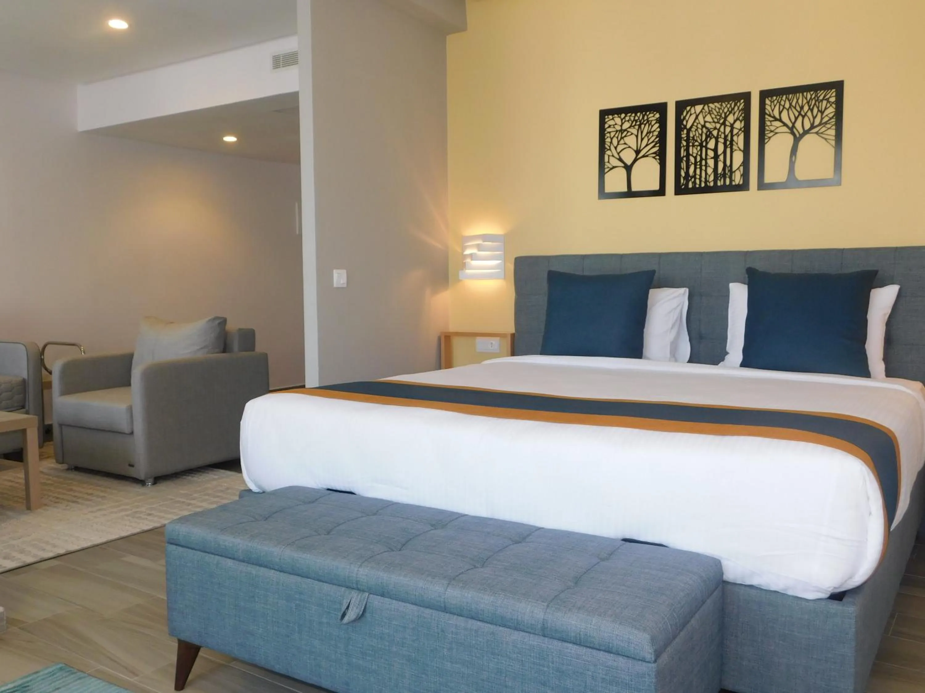 Bed in Gardenia Boutique Hotel