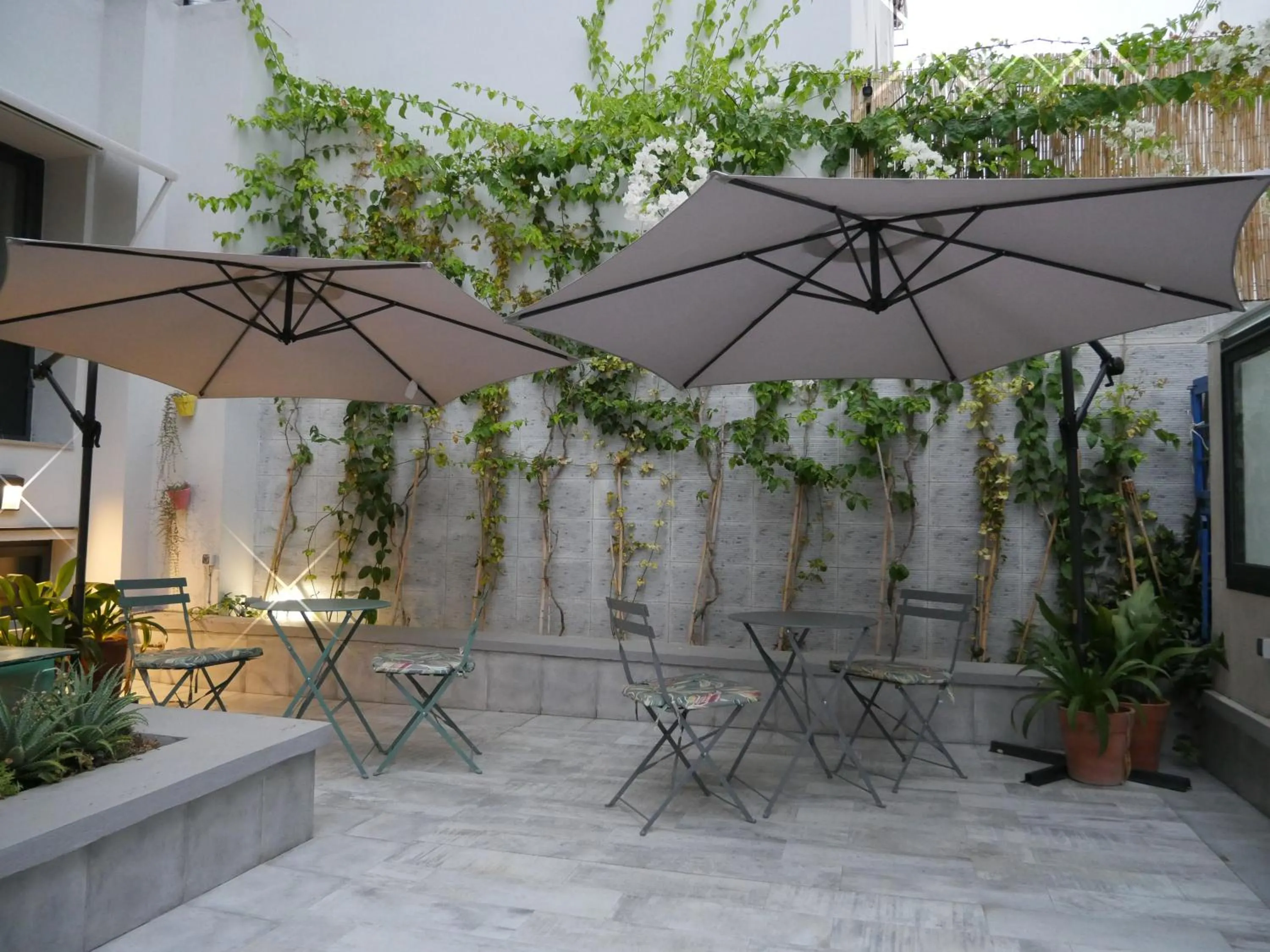 Patio in Gardenia Boutique Hotel
