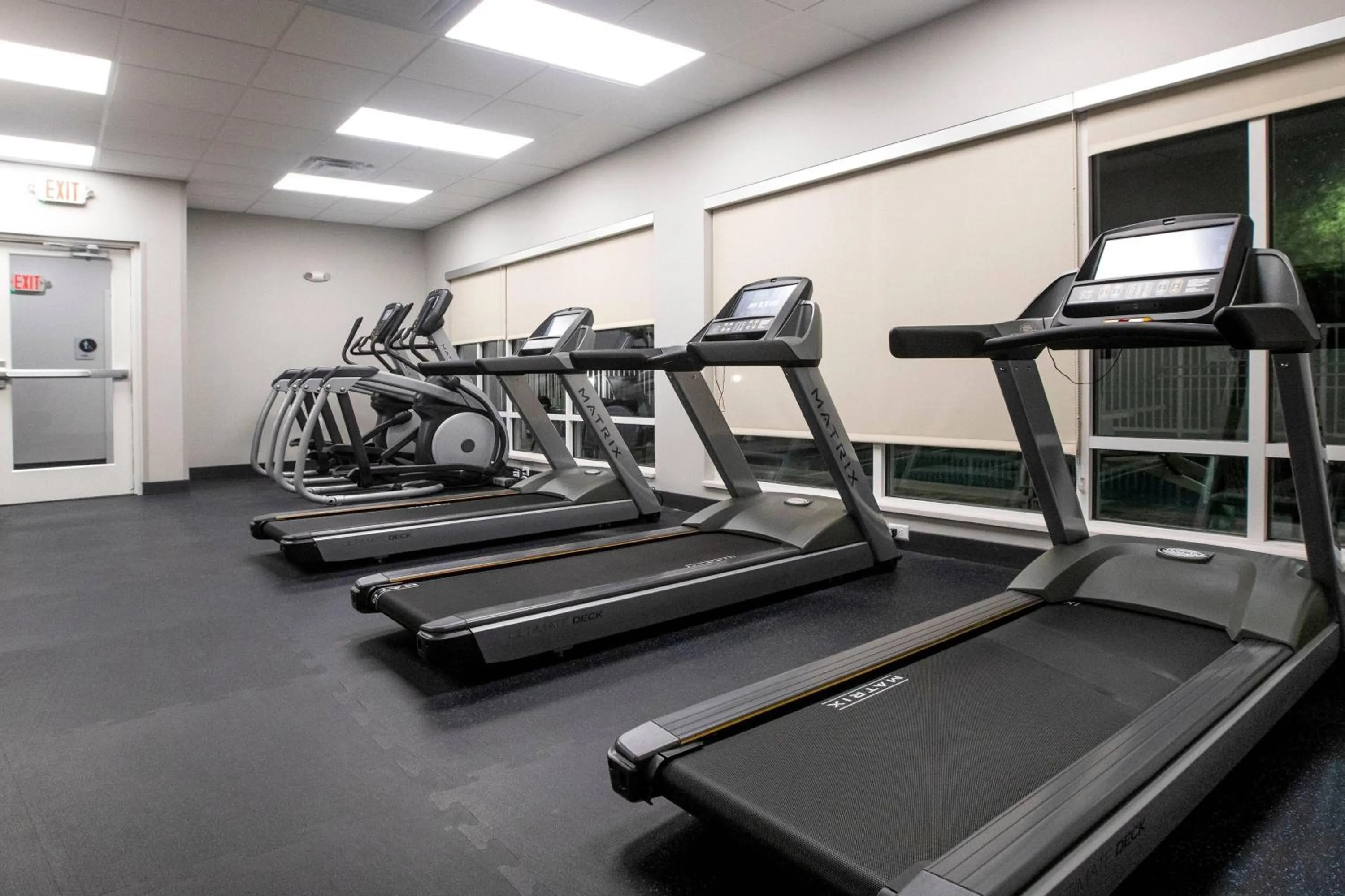 Fitness centre/facilities in TownePlace Suites by Marriott Conroe