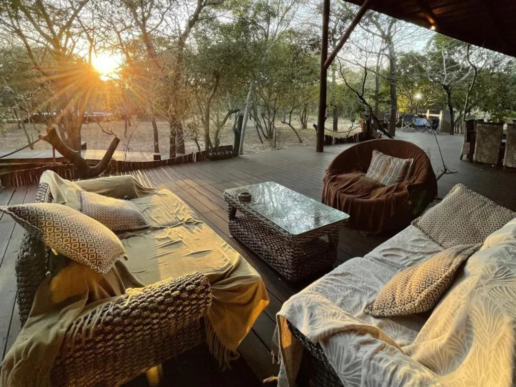 Patio in Ihlozi Bush Lodge