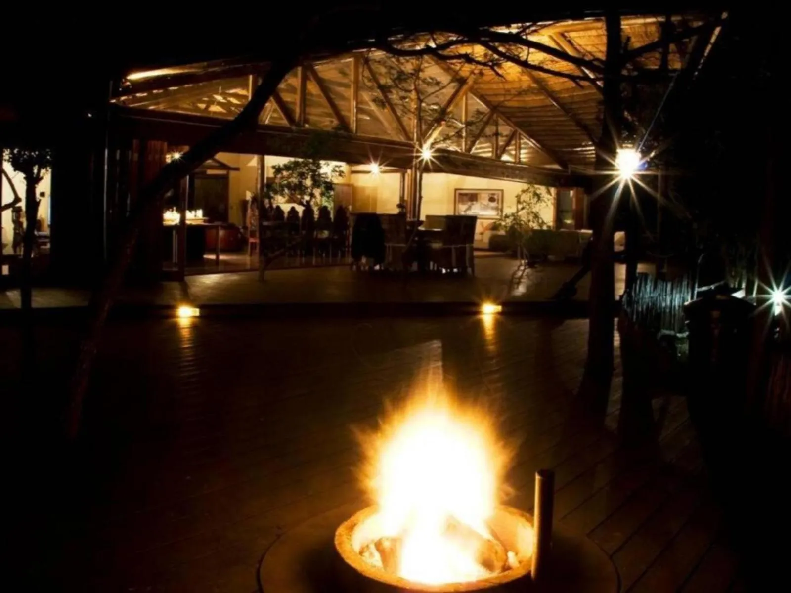 BBQ facilities in Ihlozi Bush Lodge