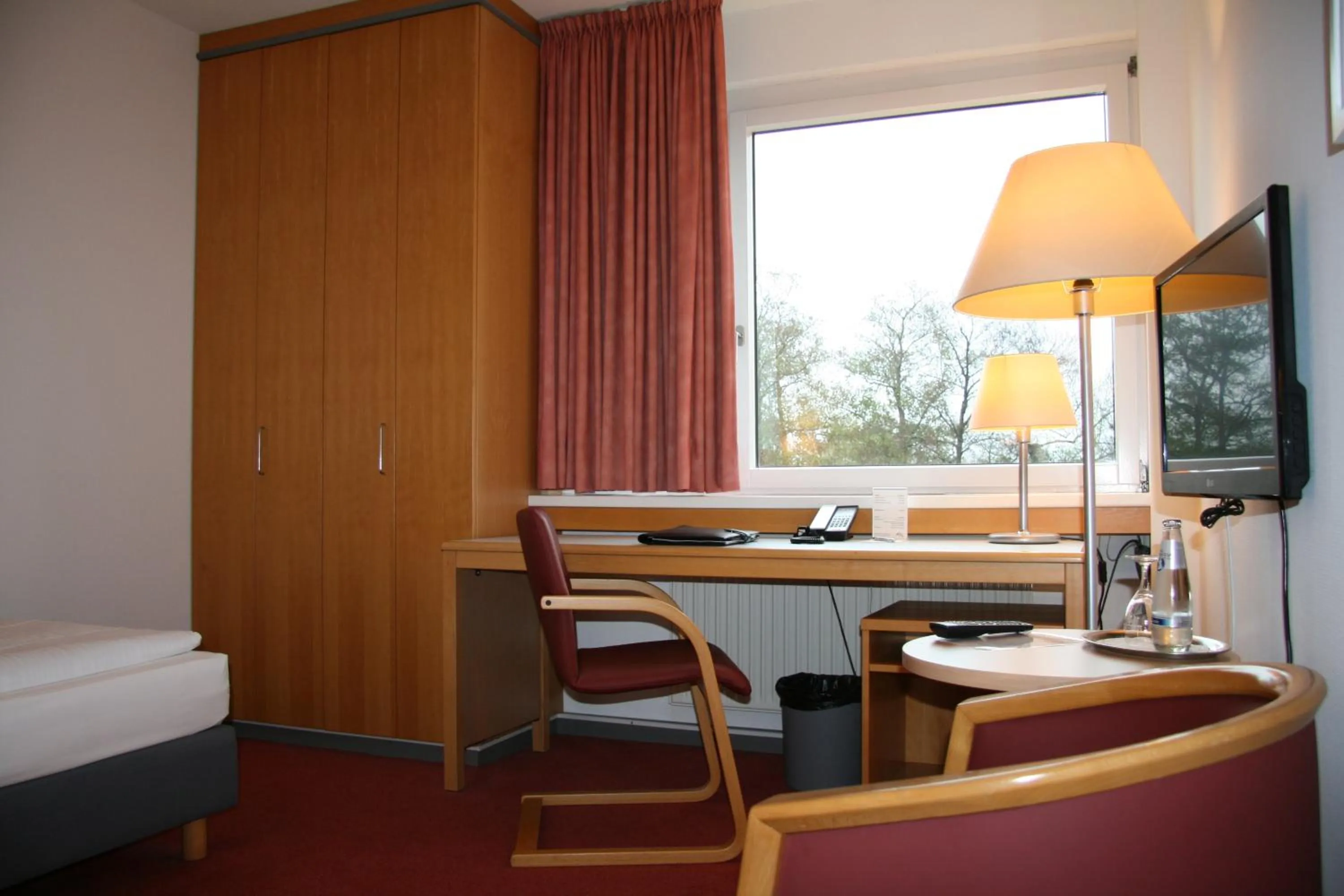 Seating area, Bed in Bildungszentrum Erkner