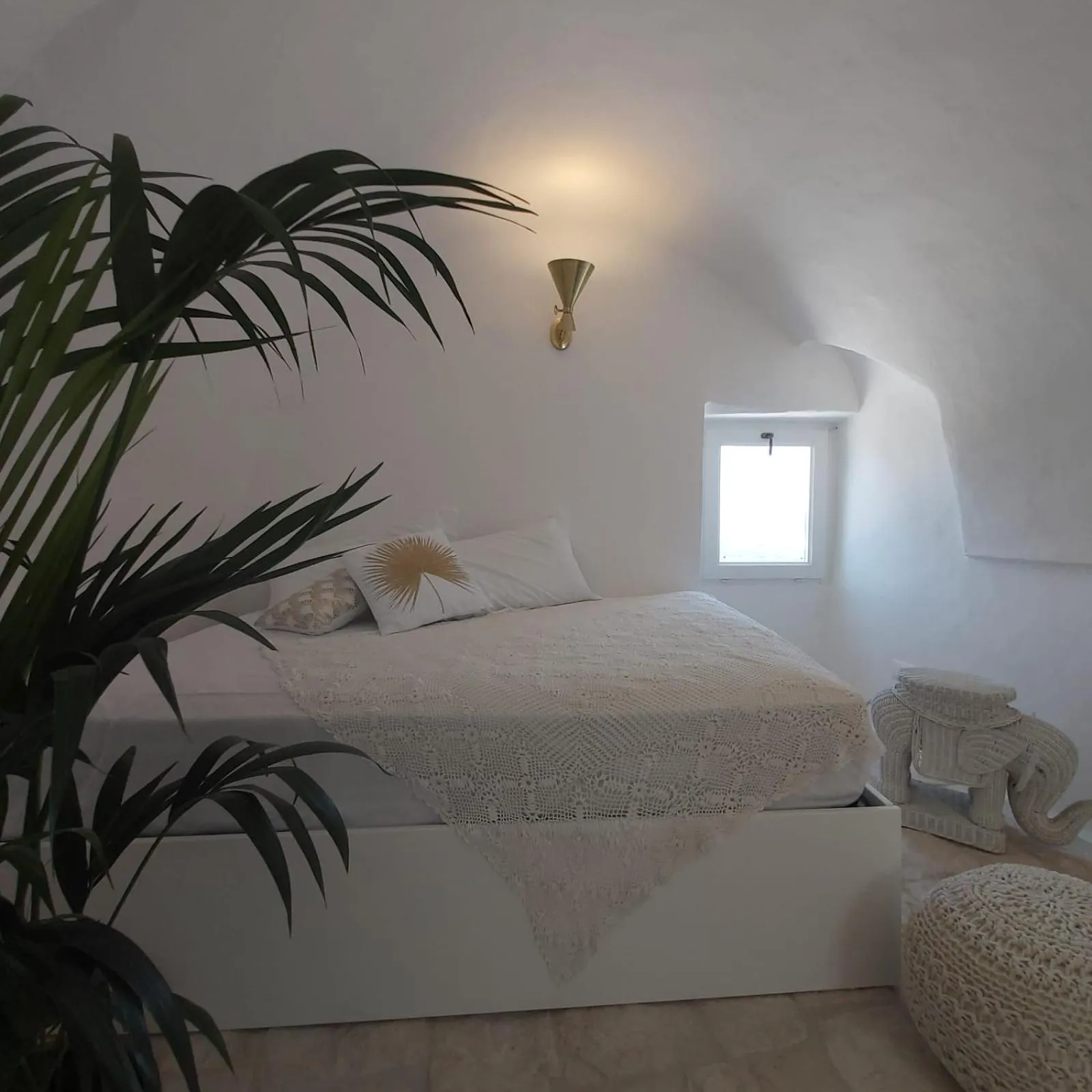 Bed in Caterina's Suites & Apartament