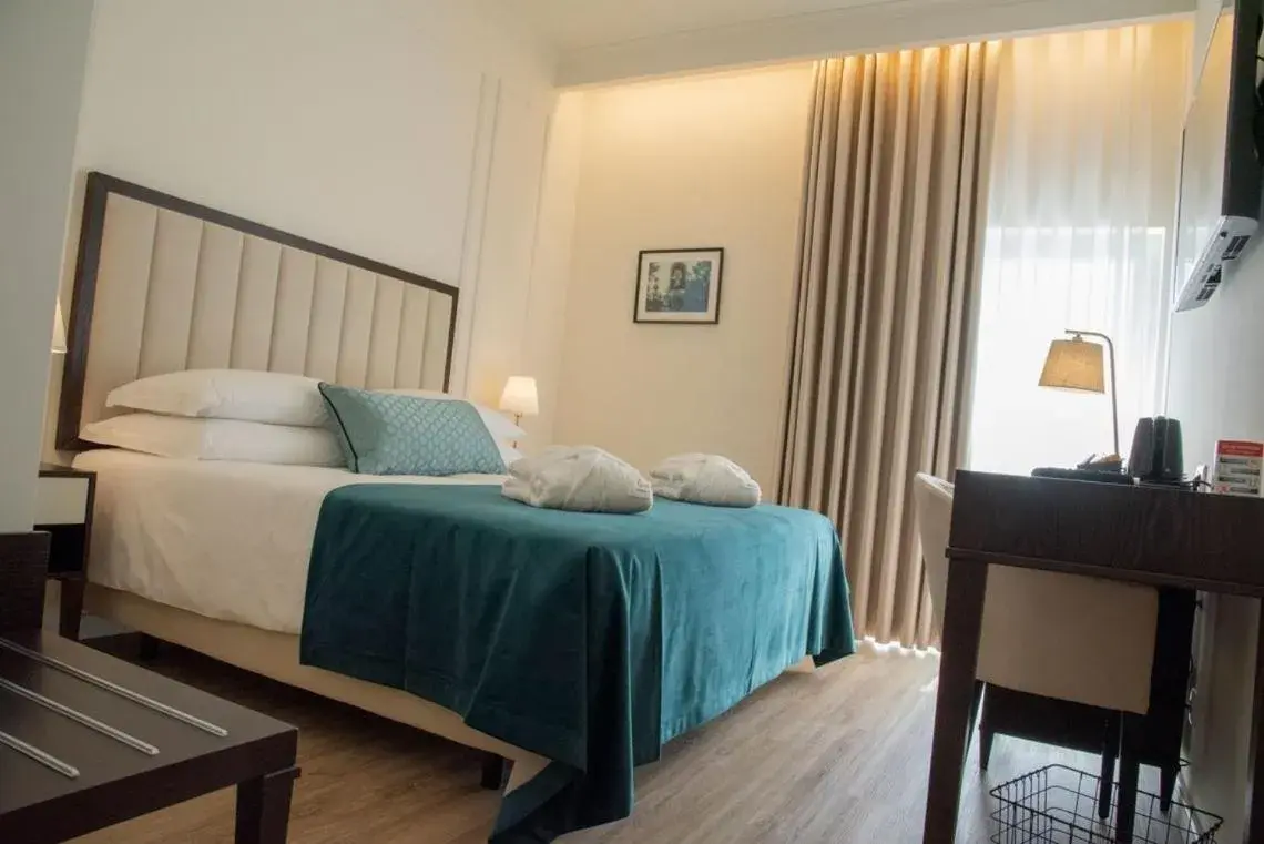 Bed in Luna Hotel de Tábua Bed in Luna Hotel de Tábua