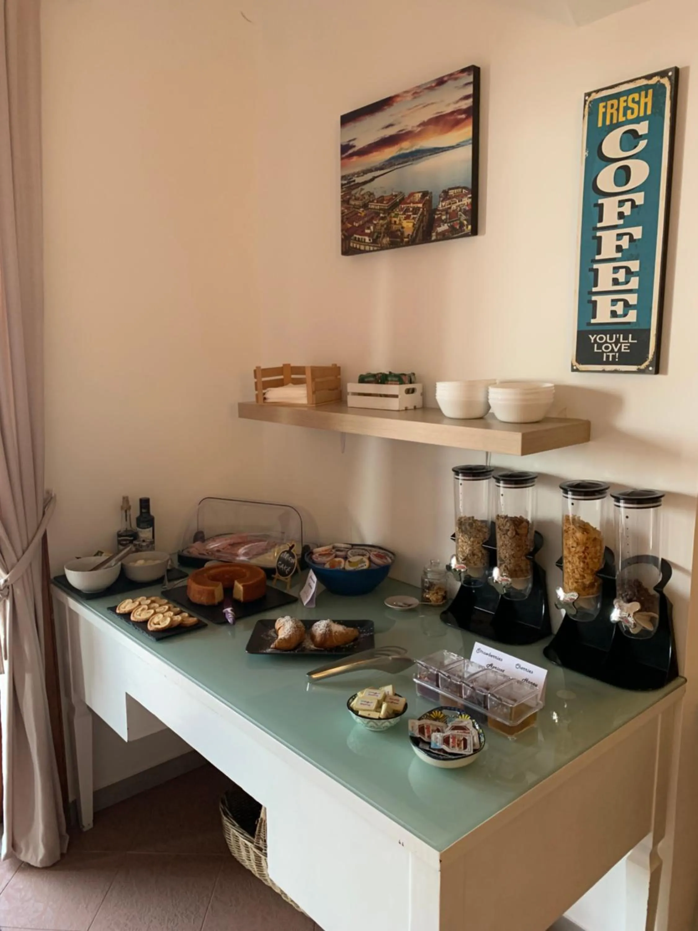 Breakfast in B&B Iolì Vesuvio