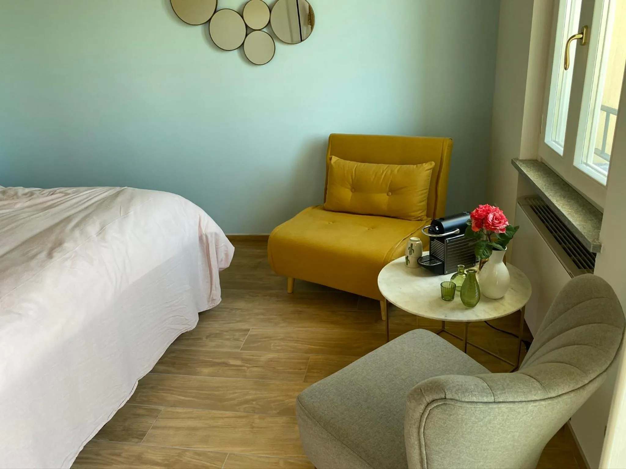 Coffee/tea facilities, Bed in Allegro Holiday