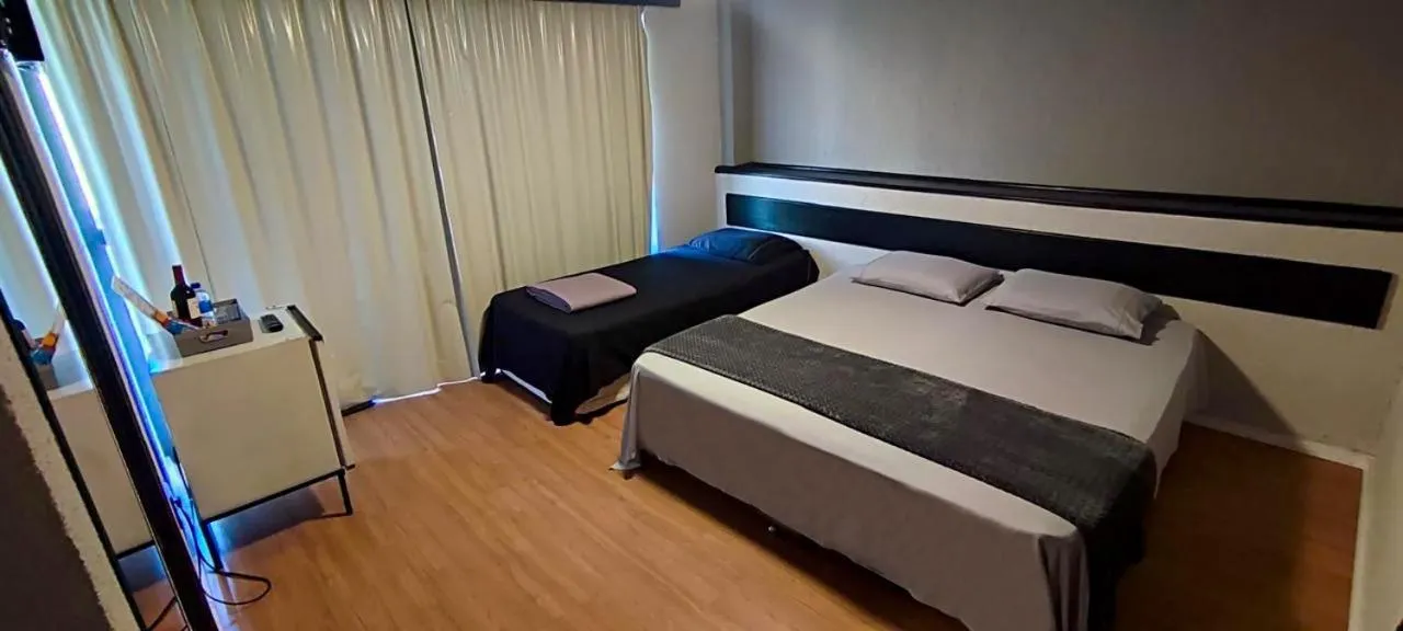 Bed in Travessa 12 - Suítes centro de Serra Negra - SP