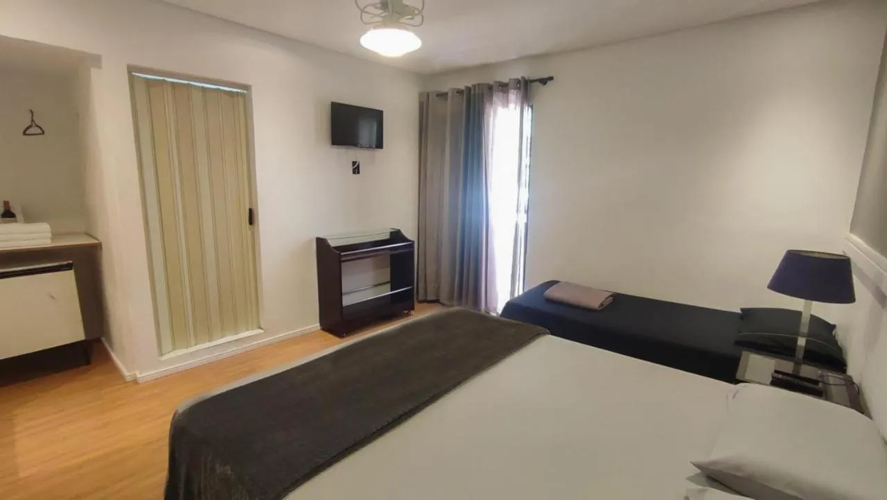 Bed in Travessa 12 - Suítes centro de Serra Negra - SP