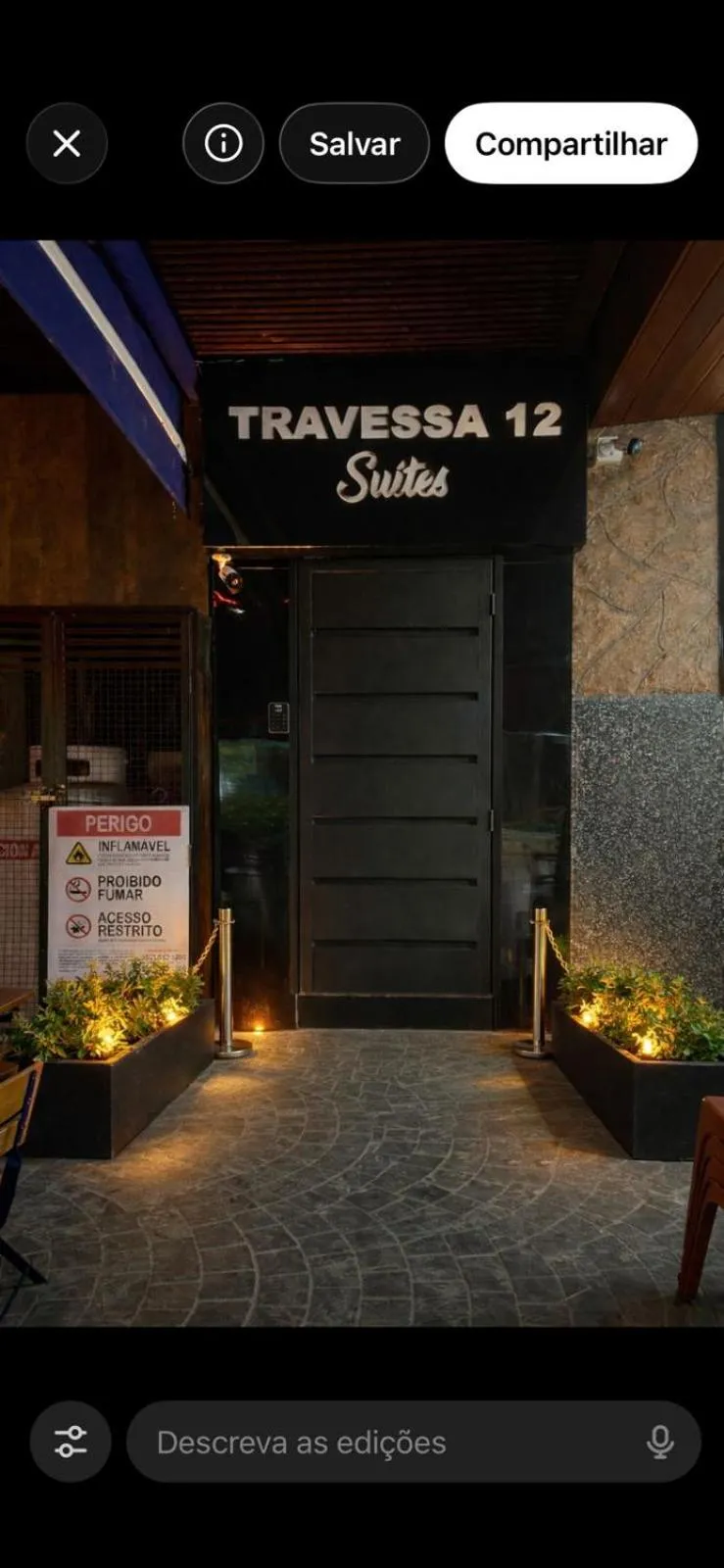 Property logo or sign in Travessa 12 - Suítes centro de Serra Negra - SP