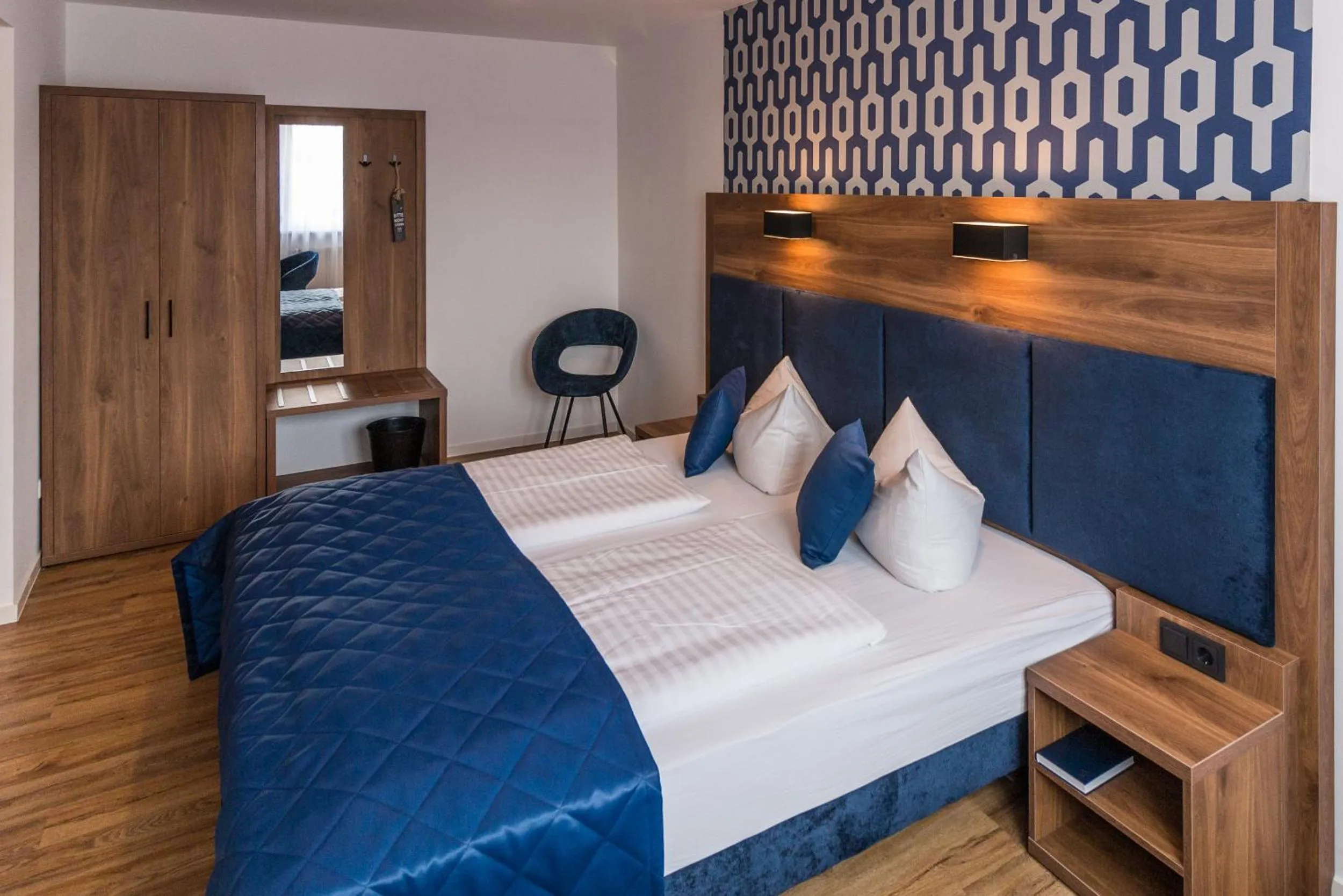 Bed in Hotel am Brauerei-Dreieck