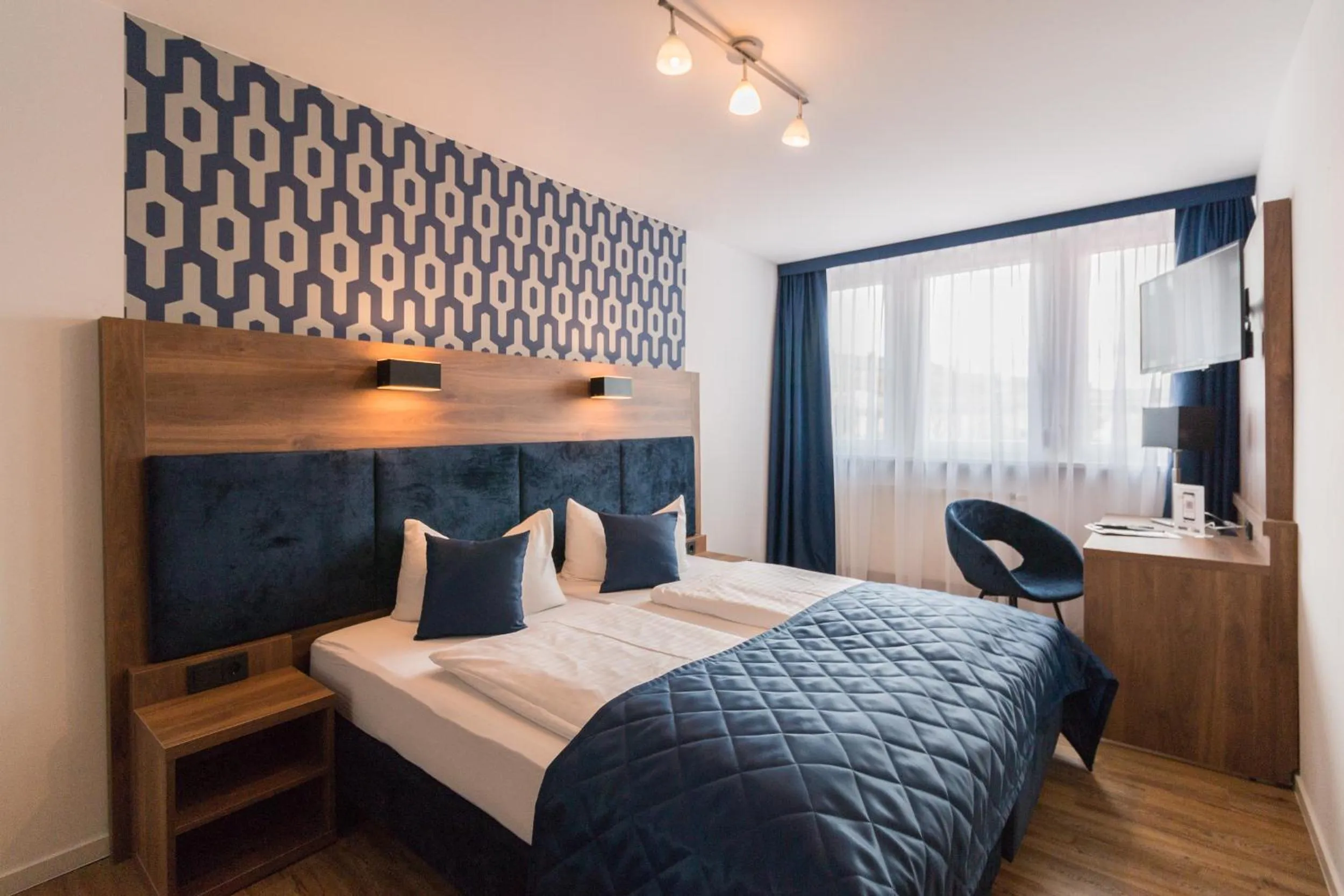 Bed in Hotel am Brauerei-Dreieck