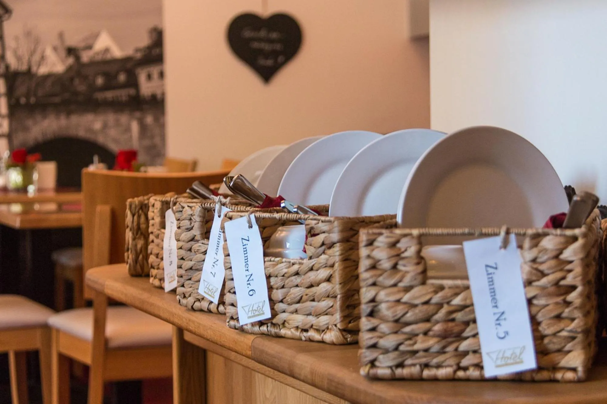 Food and drinks in Hotel am Brauerei-Dreieck