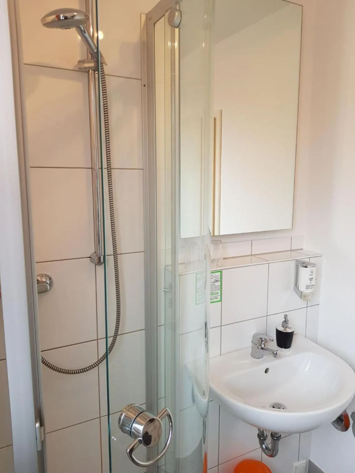 Bathroom in Hotel am Brauerei-Dreieck