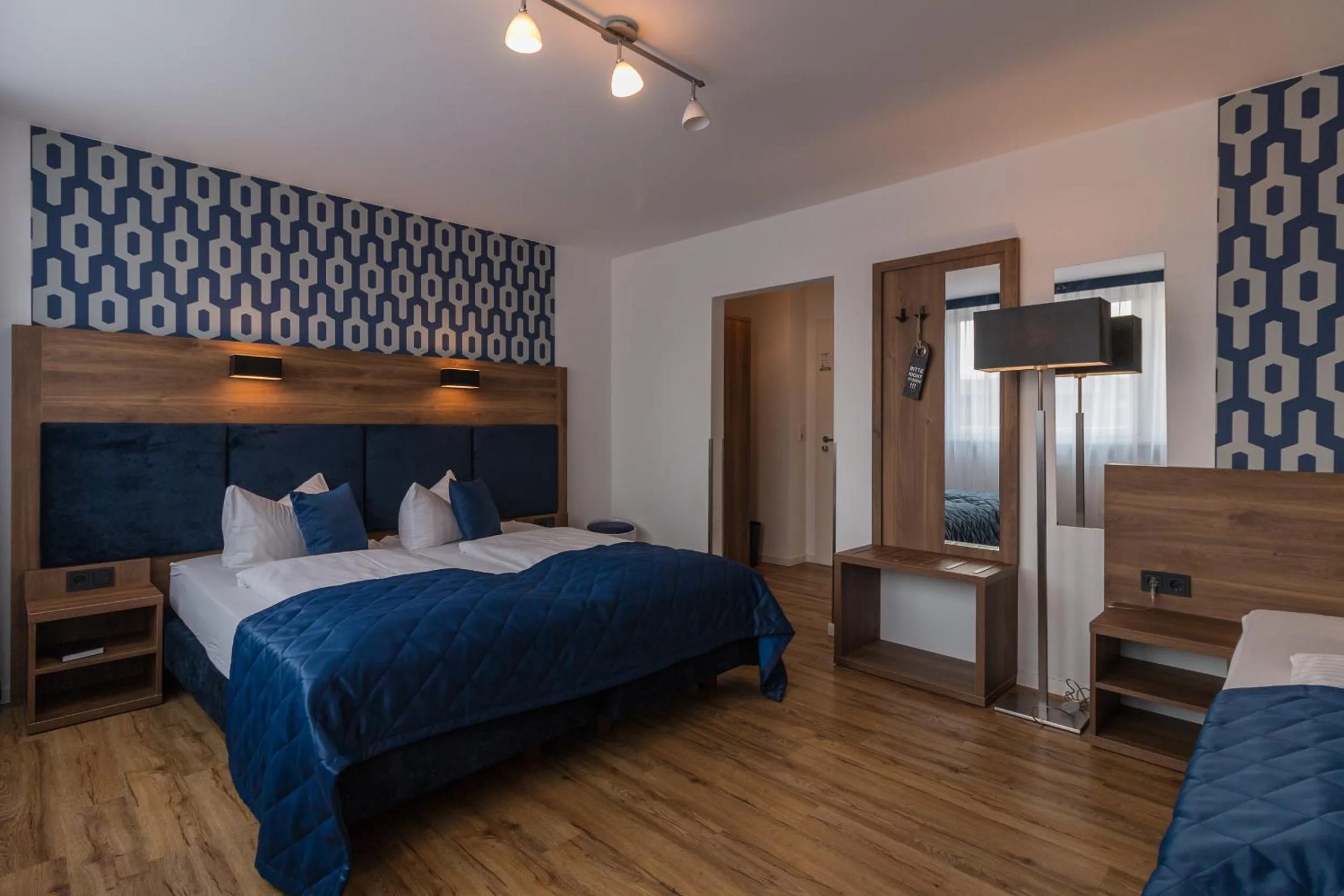 Bed in Hotel am Brauerei-Dreieck