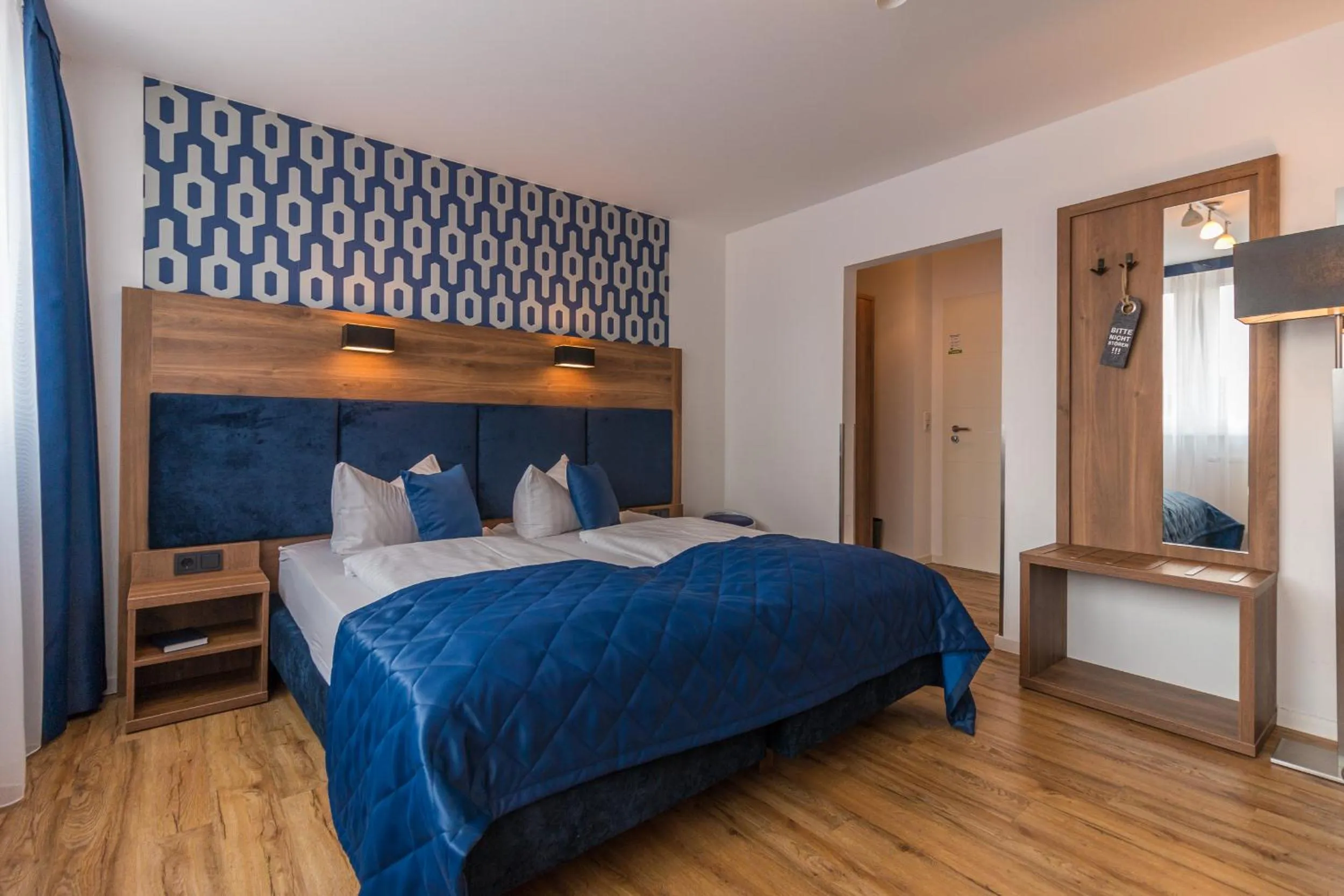 Bed in Hotel am Brauerei-Dreieck