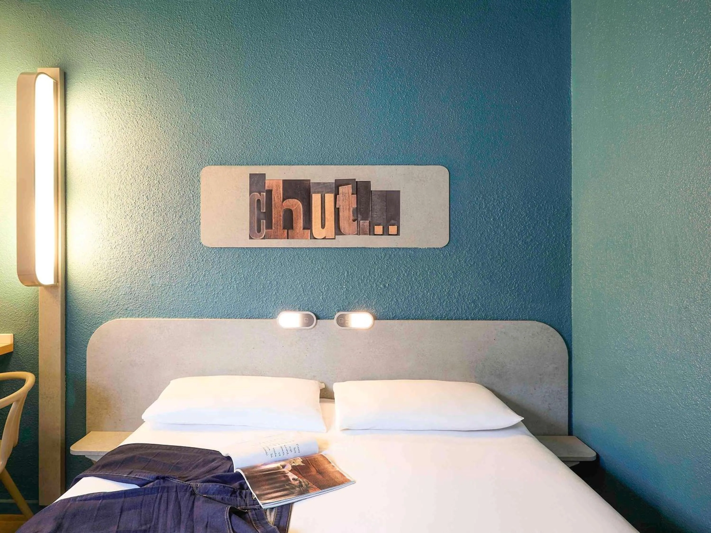 Bedroom, Bed in Ibis Budget Lille Gares Vieux-Lille