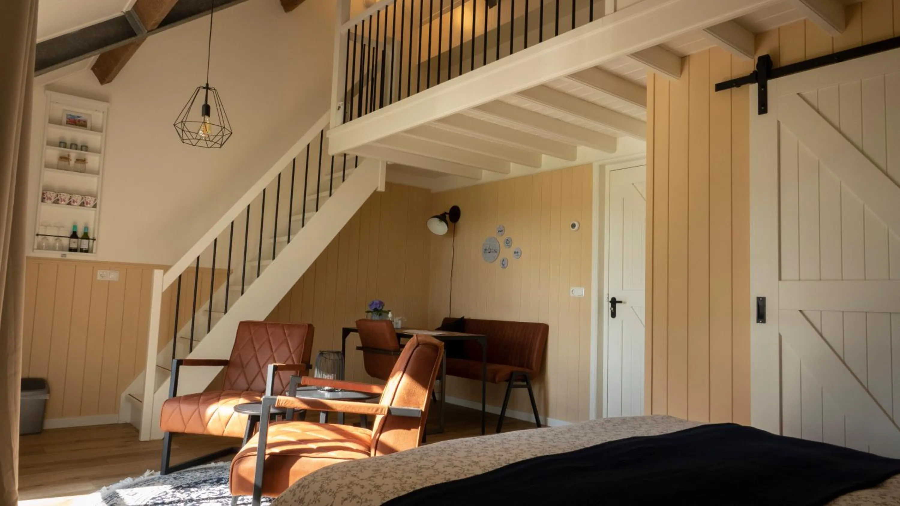 Seating area in BenB Erf 9