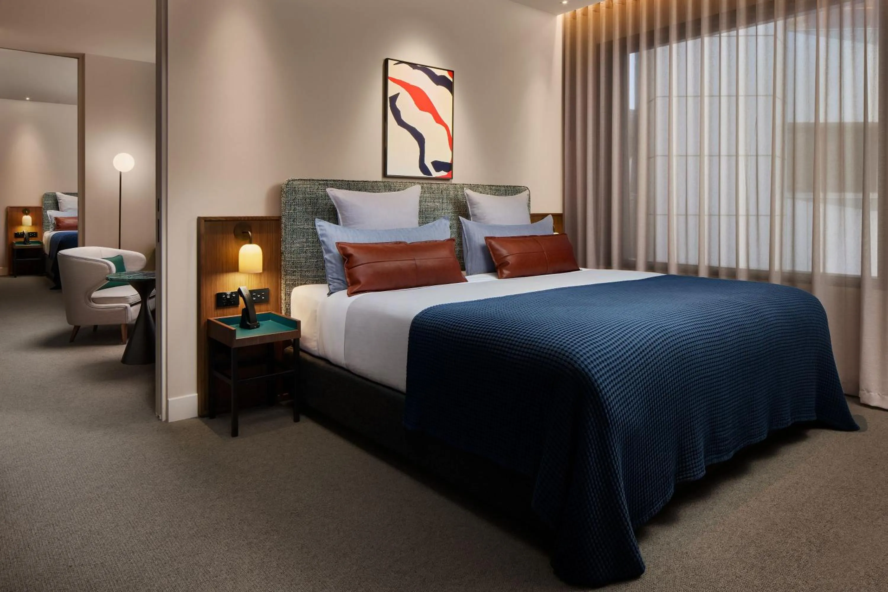 Guests, Bed in Next Hotel Melbourne, Curio Collection by Hilton