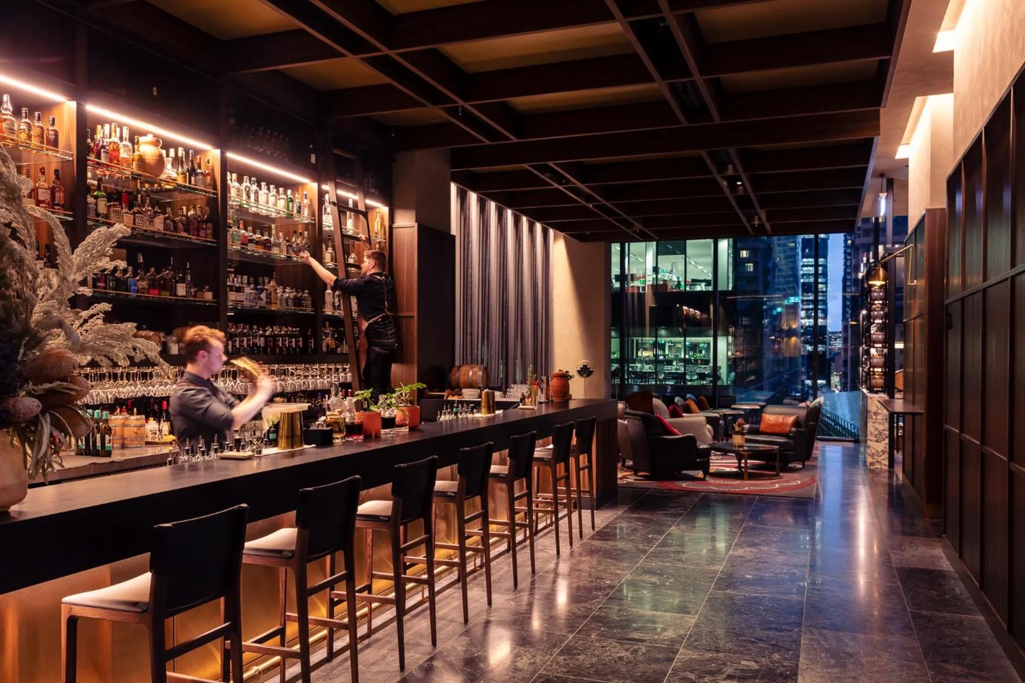 Restaurant/places to eat in Next Hotel Melbourne, Curio Collection by Hilton