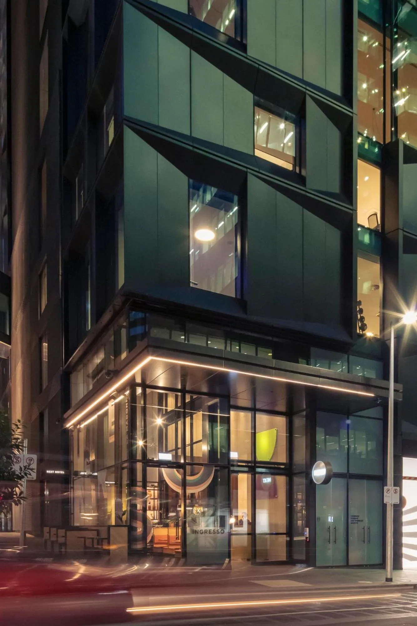 Property building in Next Hotel Melbourne, Curio Collection by Hilton