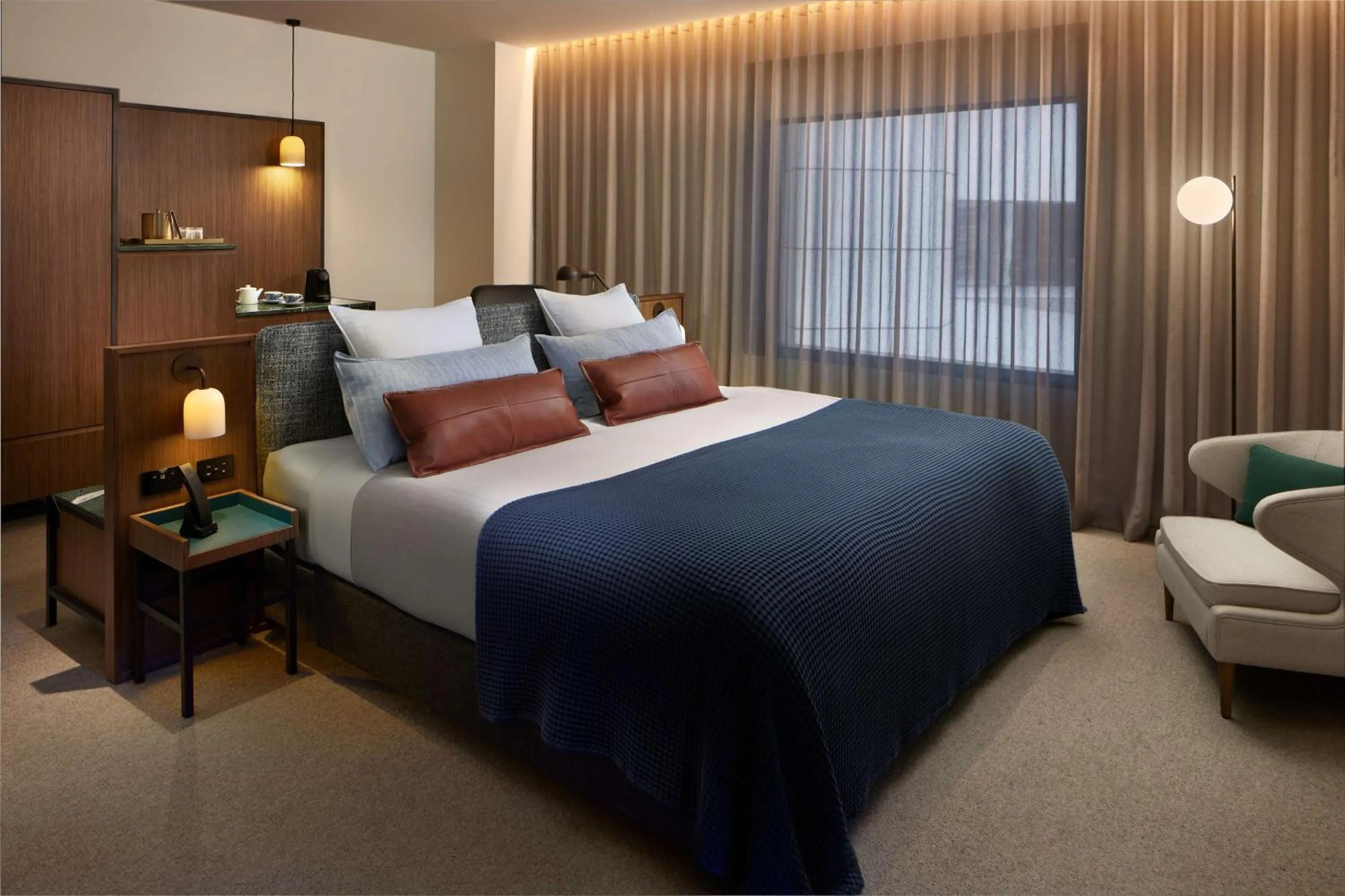 Bed in Next Hotel Melbourne, Curio Collection by Hilton