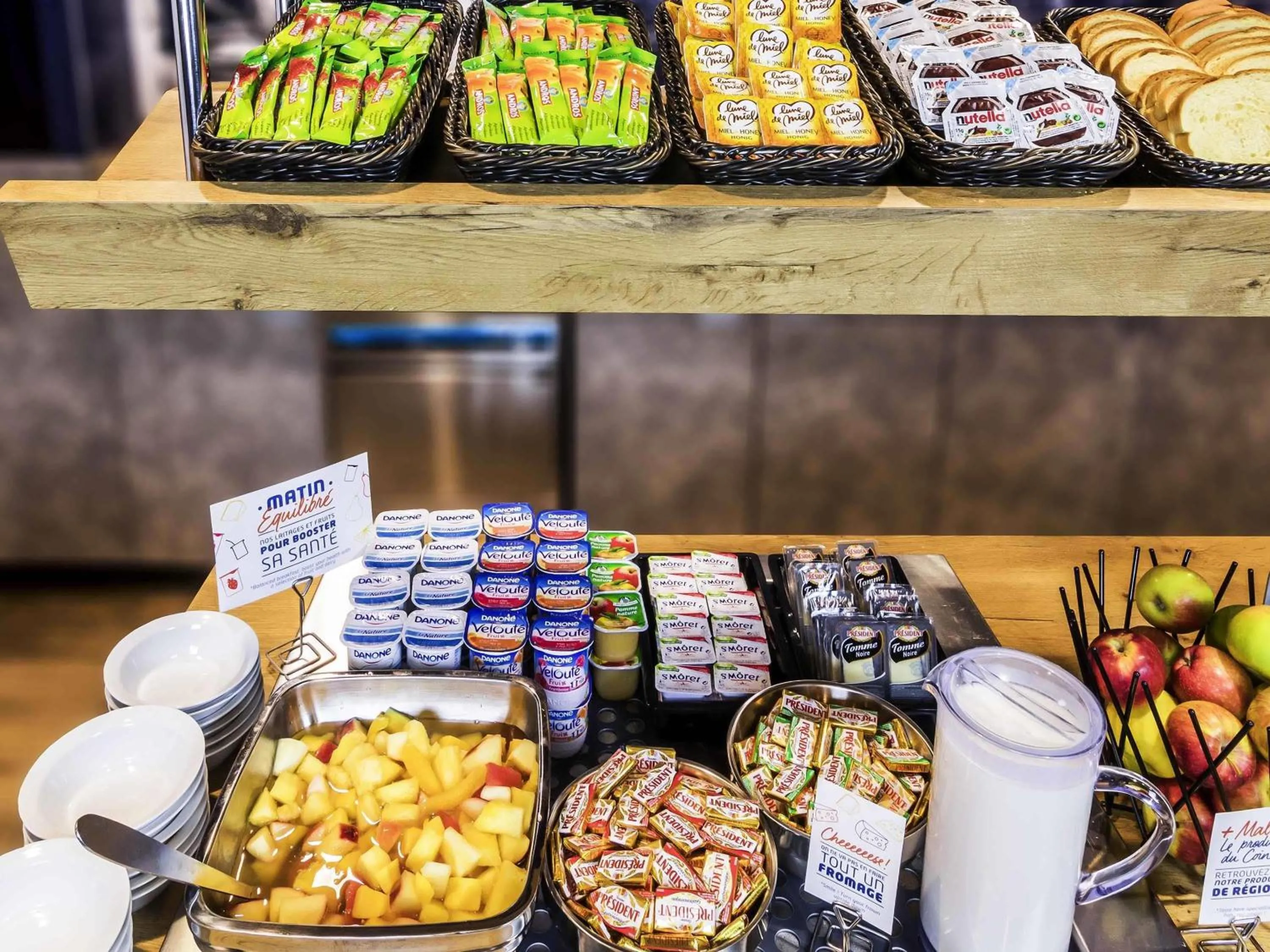 Breakfast in Ibis budget Dunkerque Grande Synthe