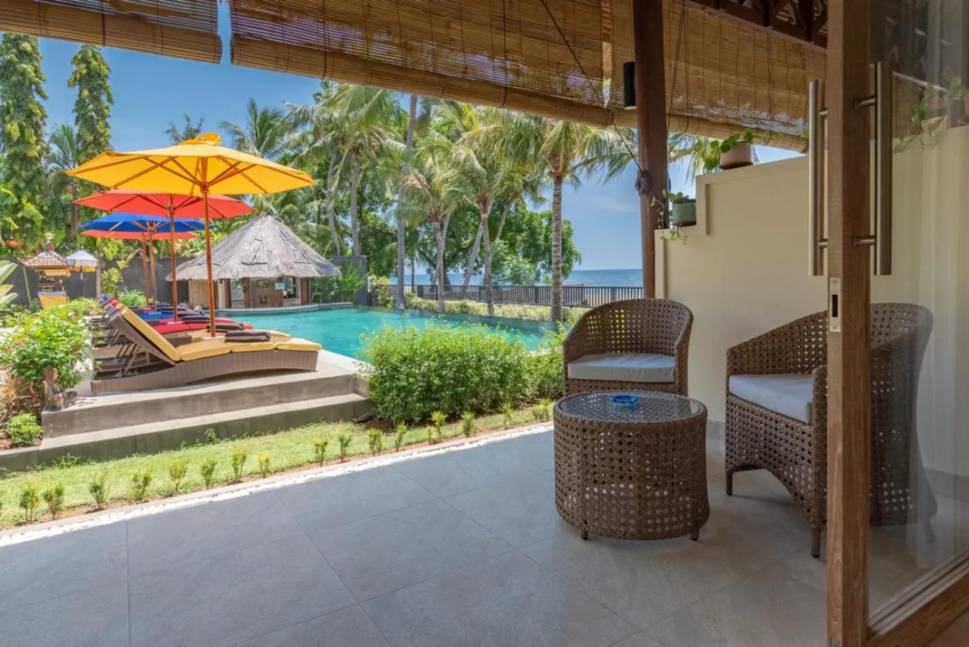 Pool view in InBalance Resort