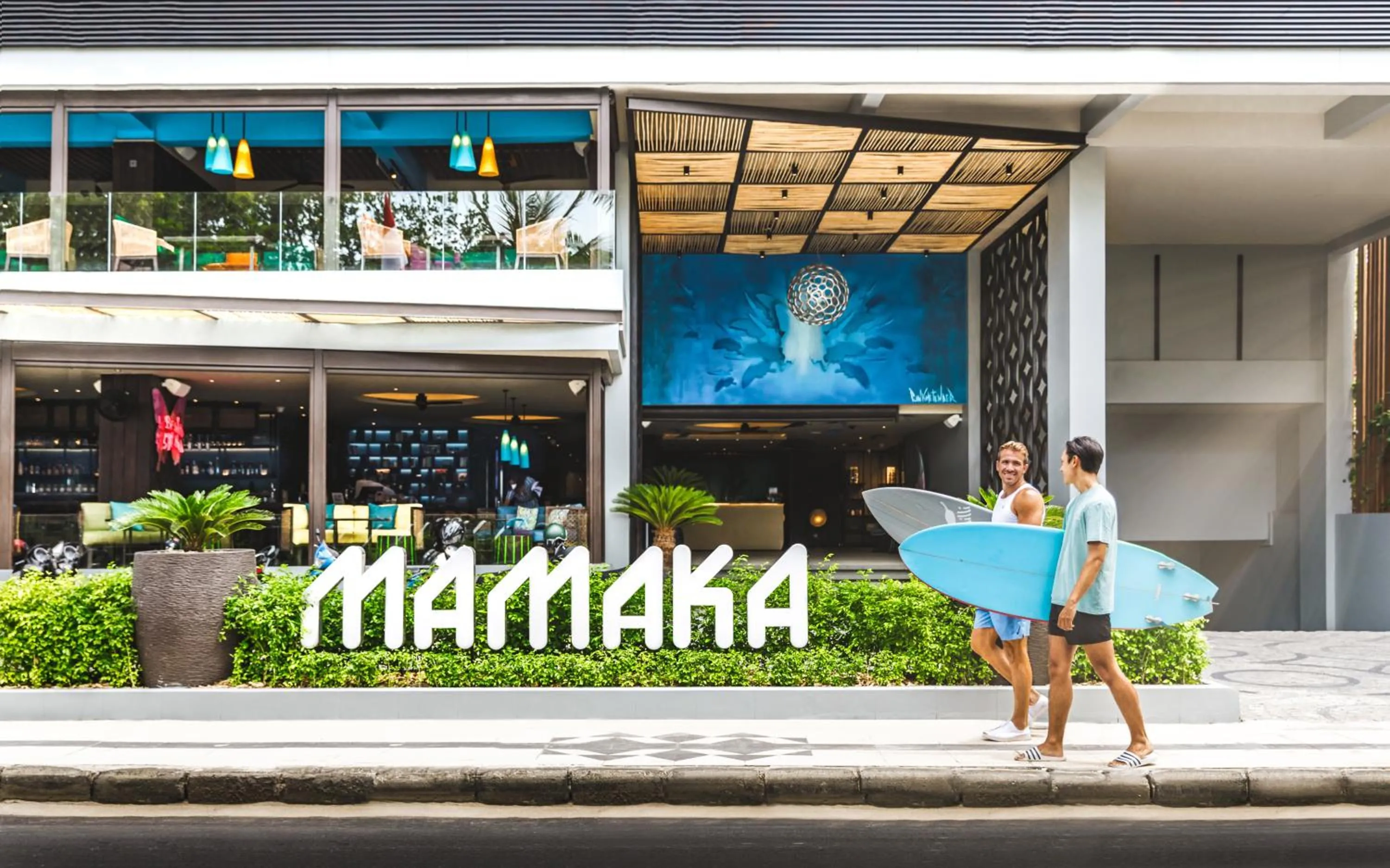 Facade/entrance in MAMAKA by Ovolo