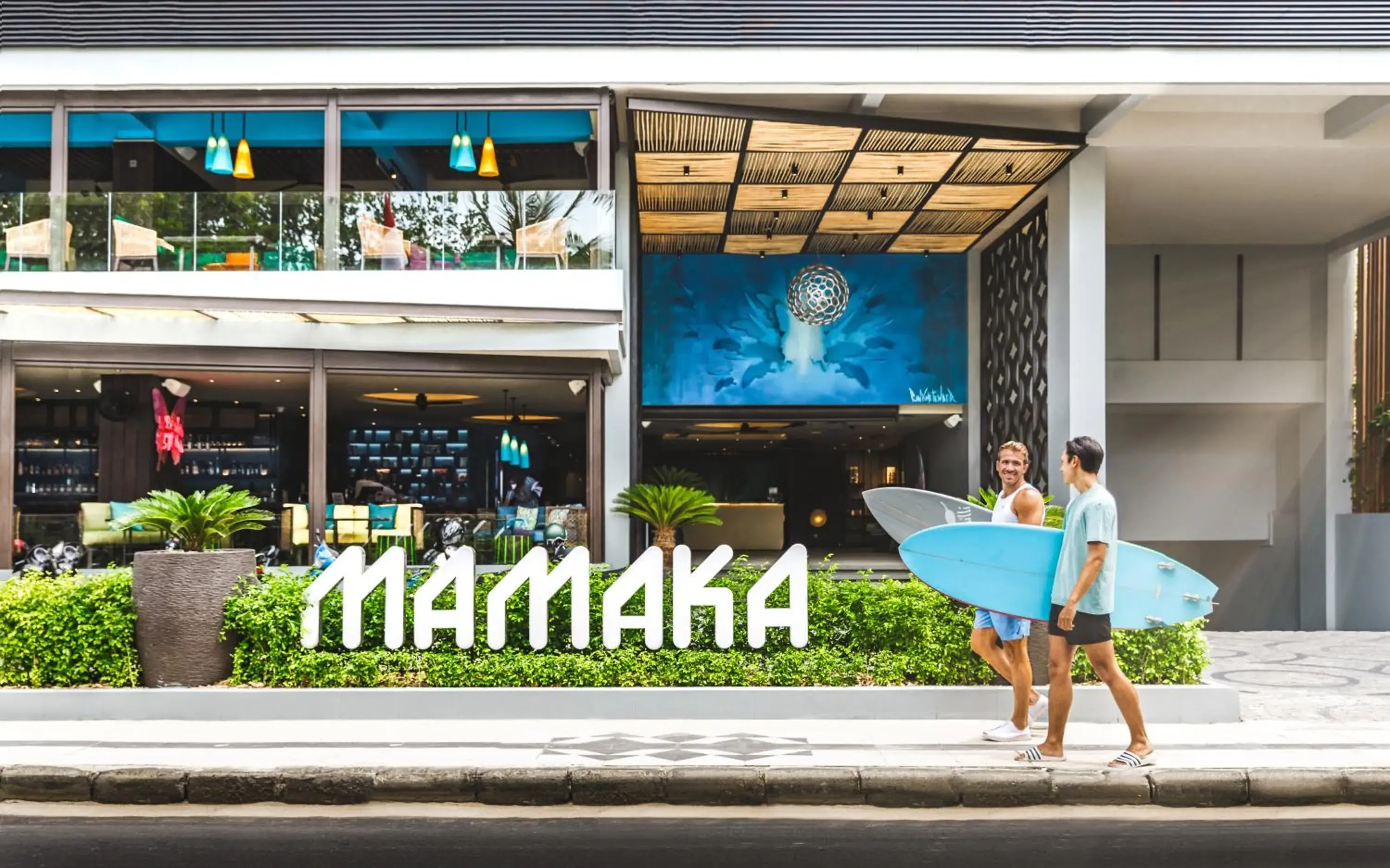 Facade/entrance in MAMAKA by Ovolo Facade/entrance in MAMAKA by Ovolo