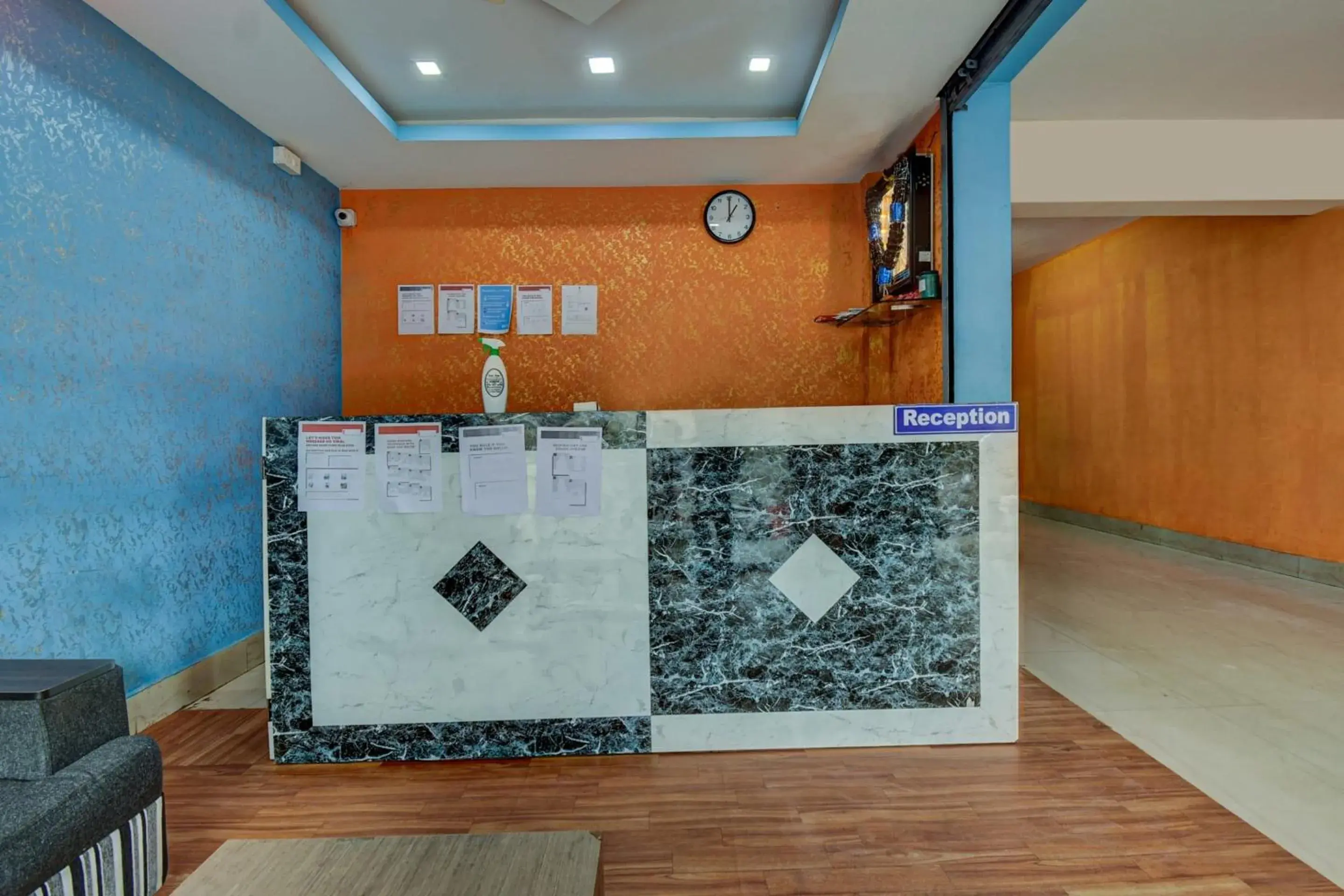 Lobby or reception in Hotel O K N Residency Lobby or reception in Hotel O K N Residency