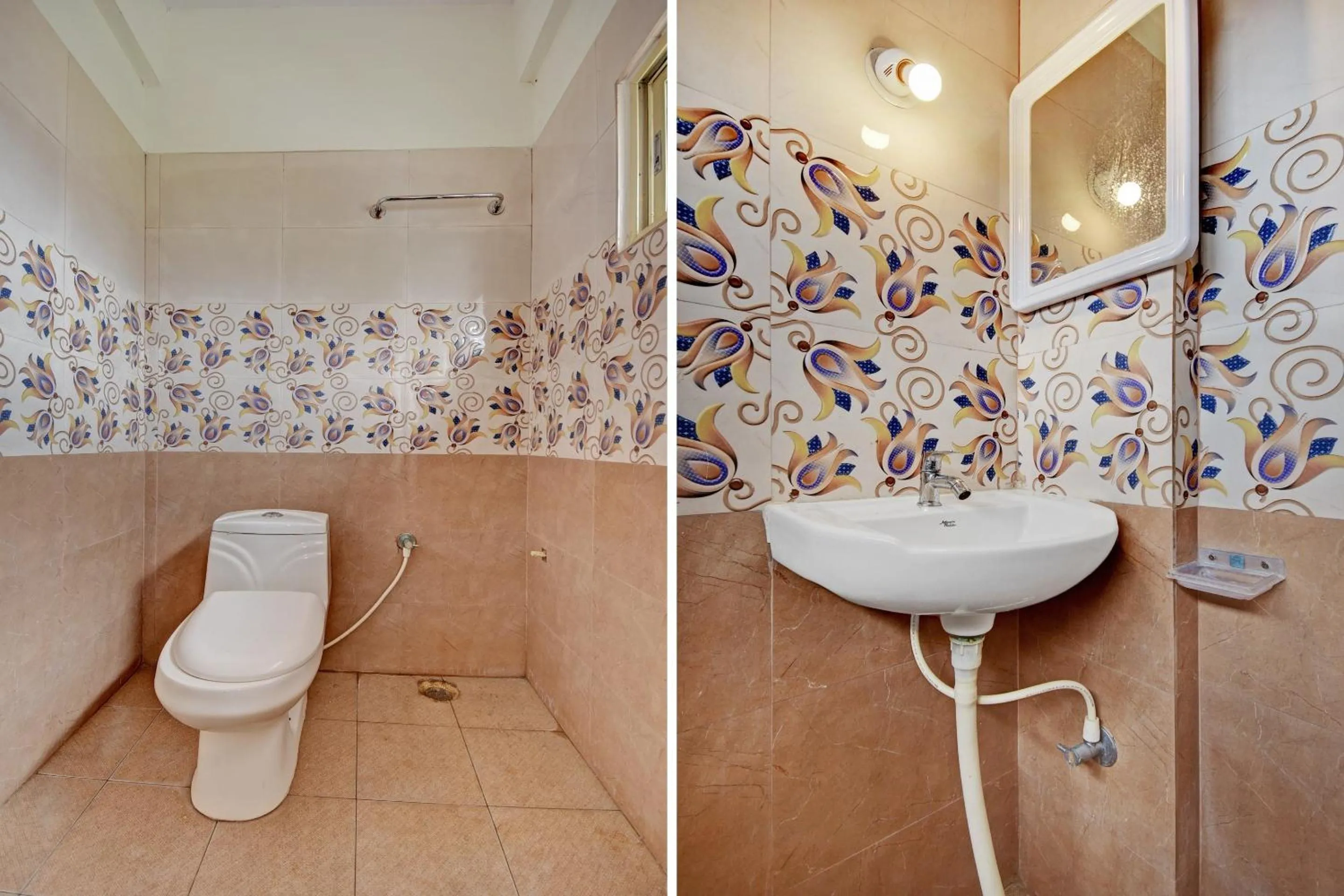 Bathroom in Hotel O K N Residency