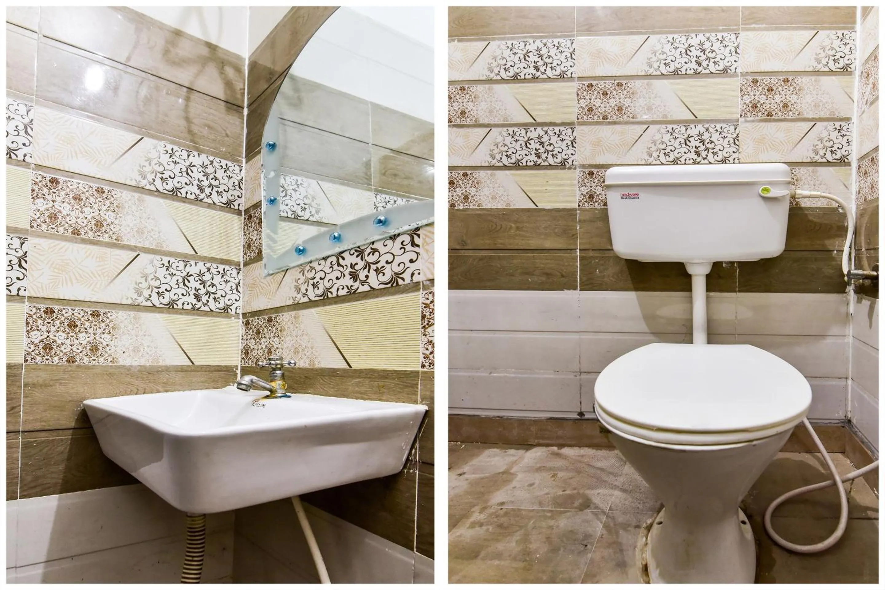 Bathroom in Hotel O White Rock