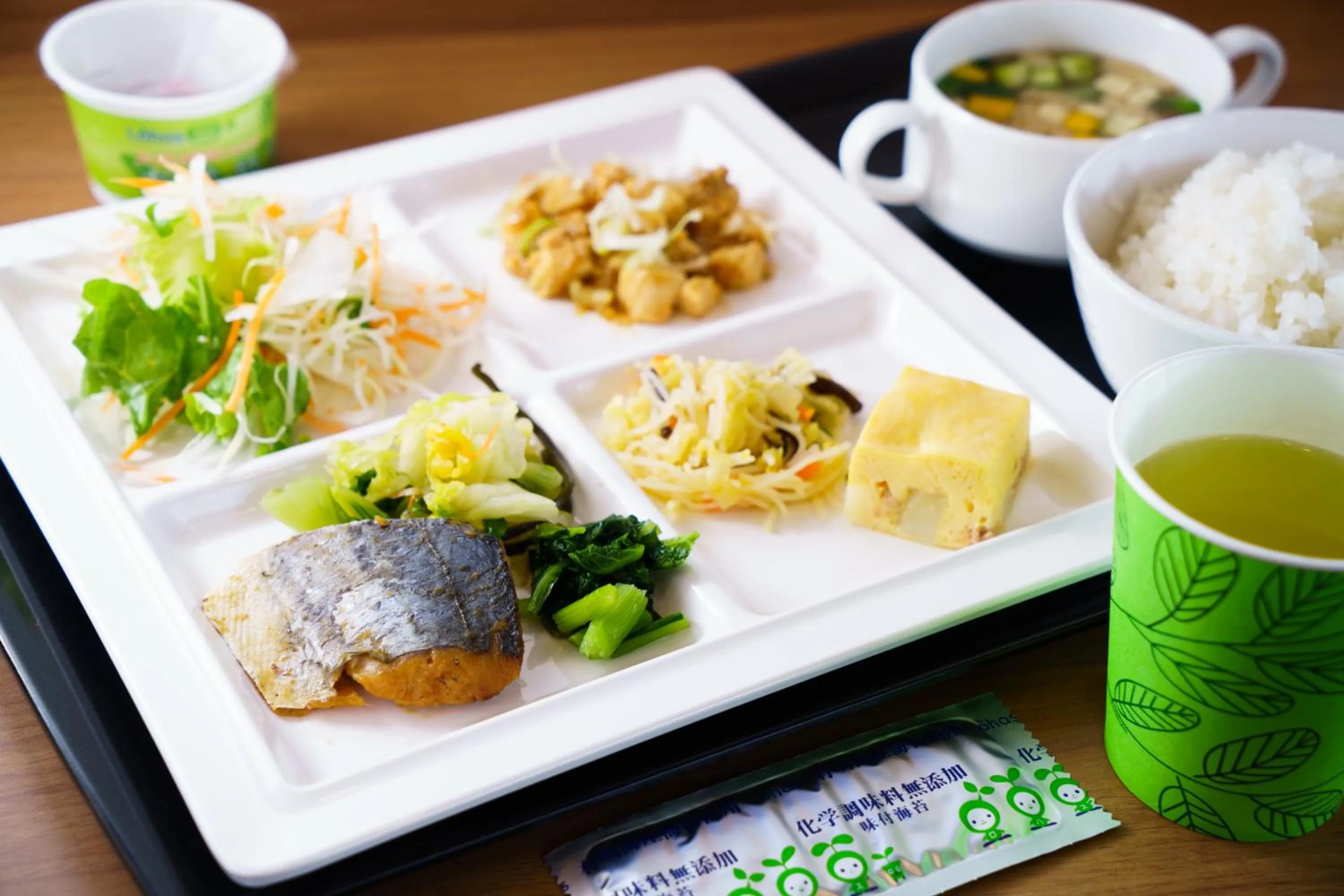 Buffet breakfast in Super Hotel Fujinomiya