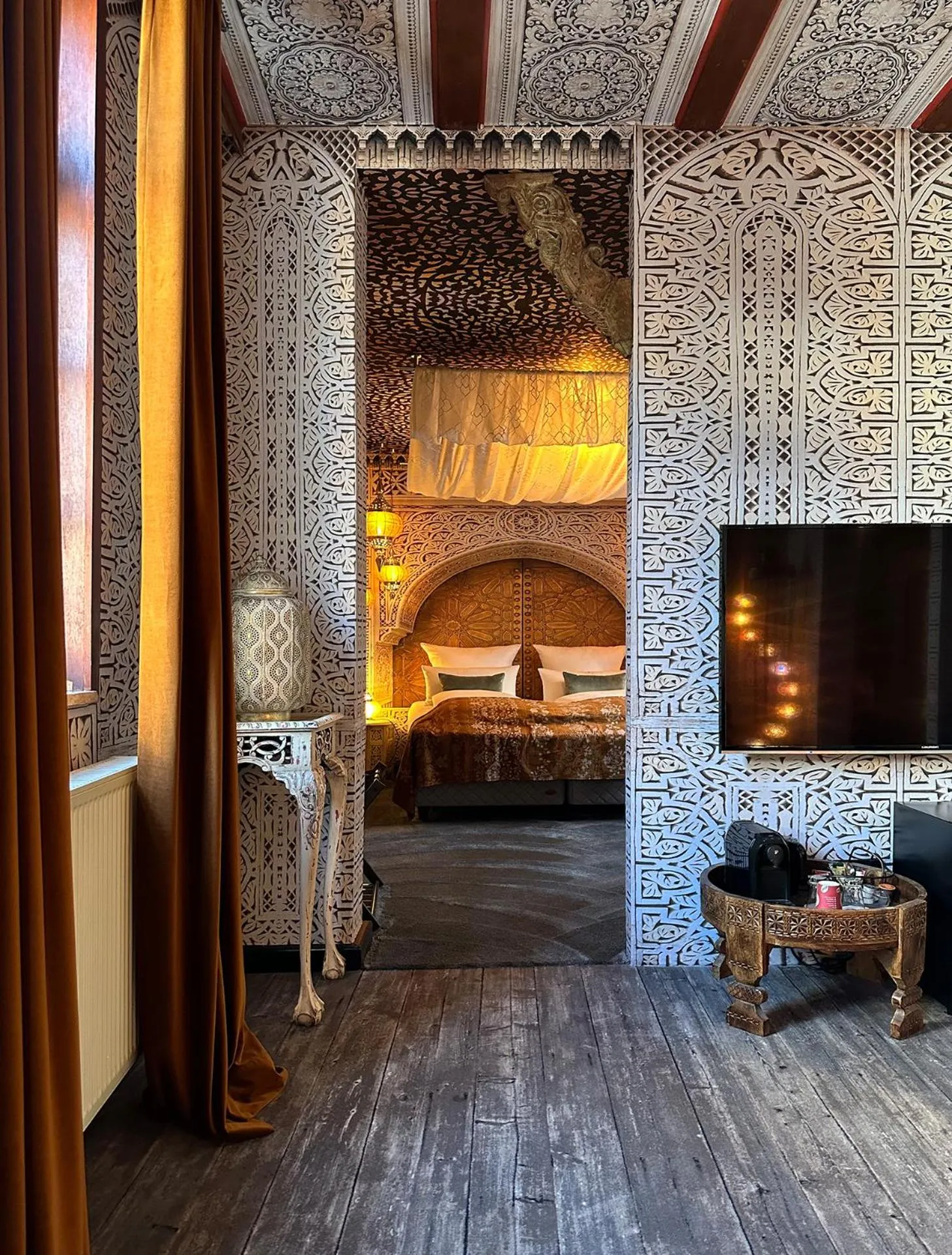 Bed in Boutique-Hotel Stadtvilla Hodes