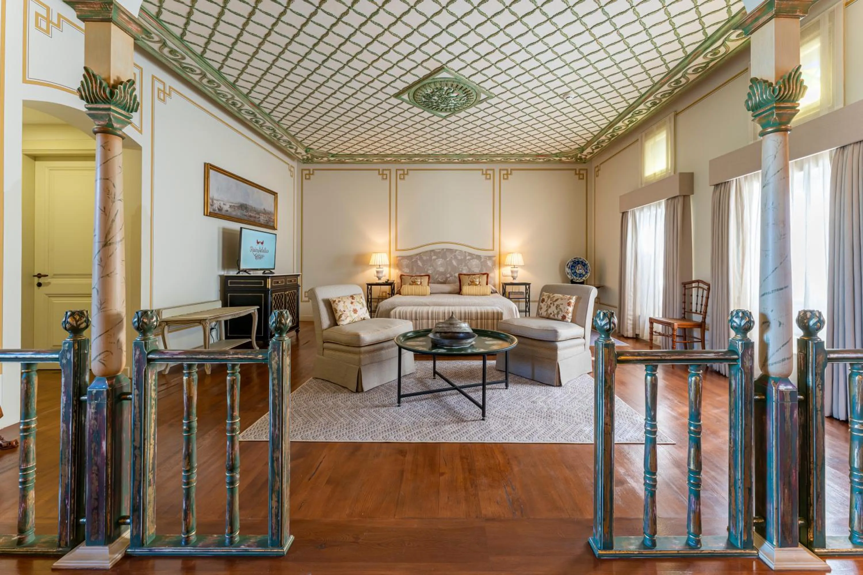 Bed in RuinAdalia Hotel