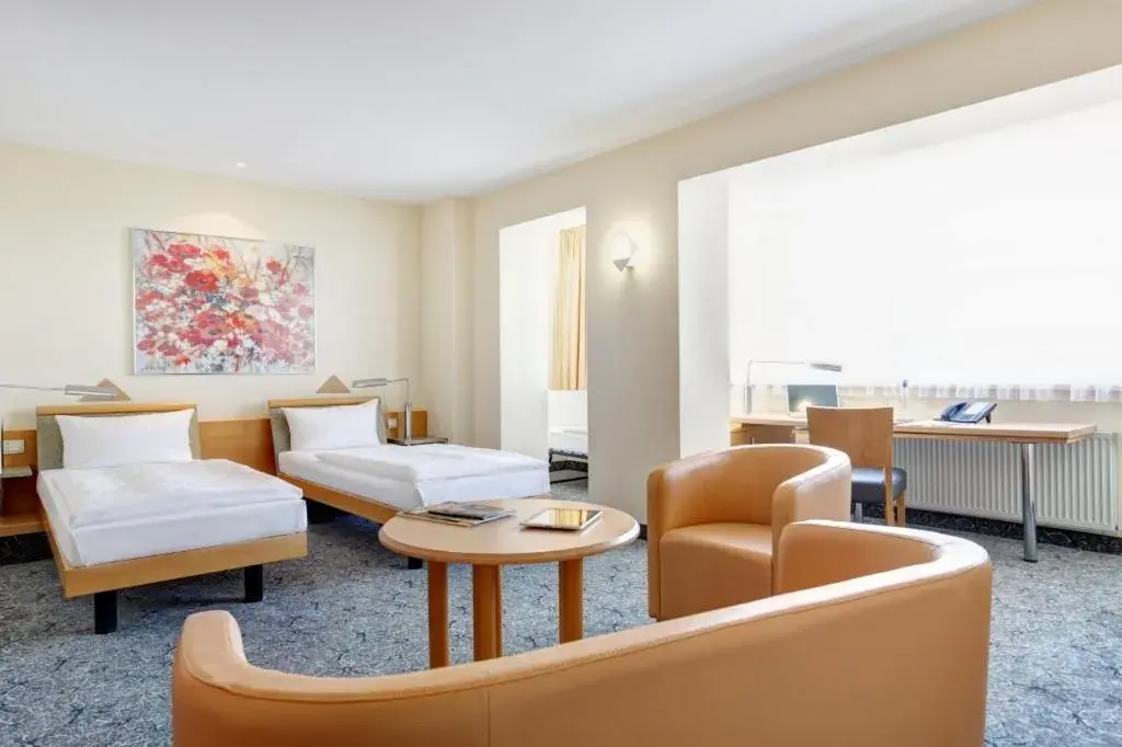 Photo of the whole room, Bed in ABACUS Tierpark Hotel Photo of the whole room, Bed in ABACUS Tierpark Hotel