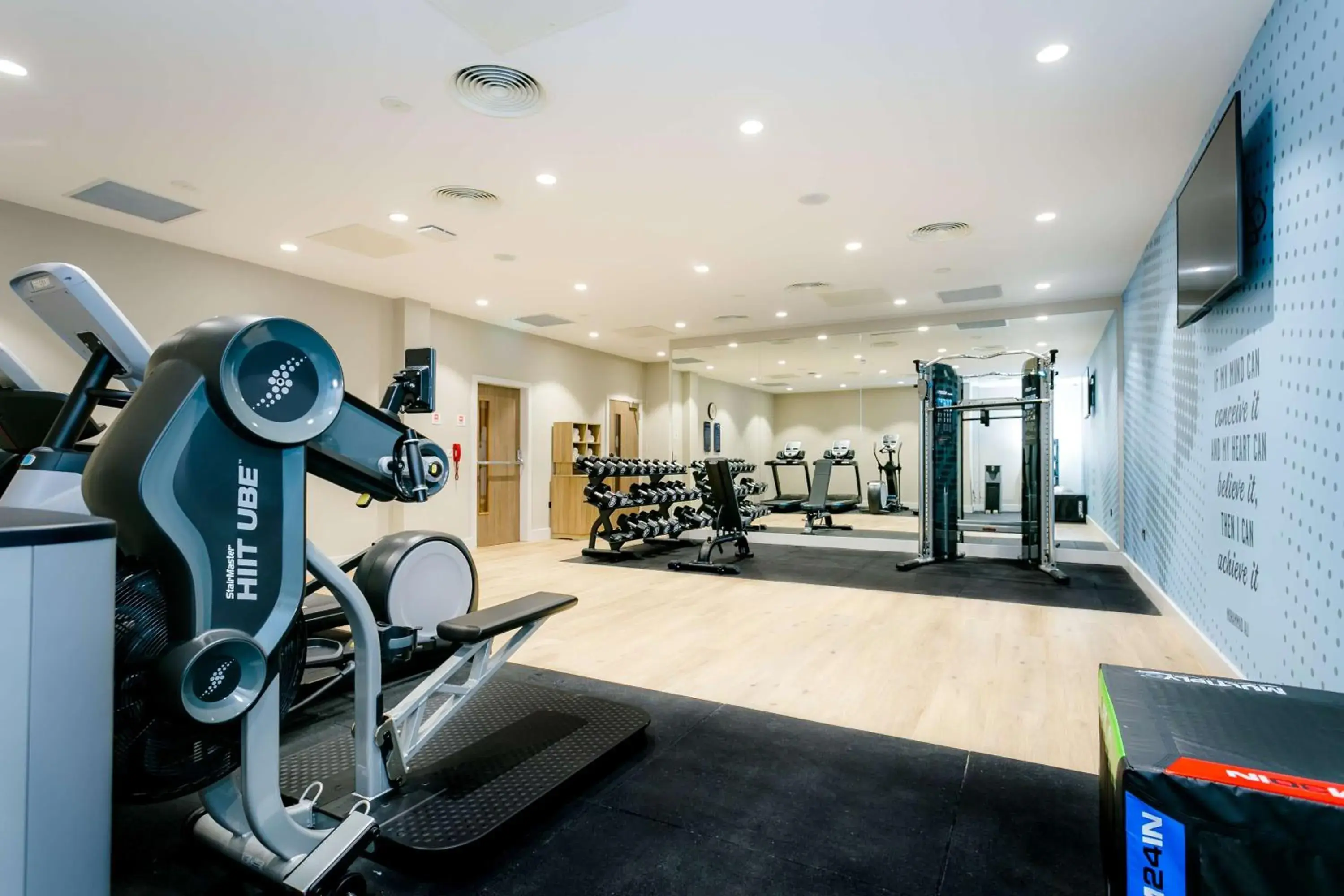 Fitness centre/facilities in Hampton By Hilton Blackburn Fitness centre/facilities in Hampton By Hilton Blackburn