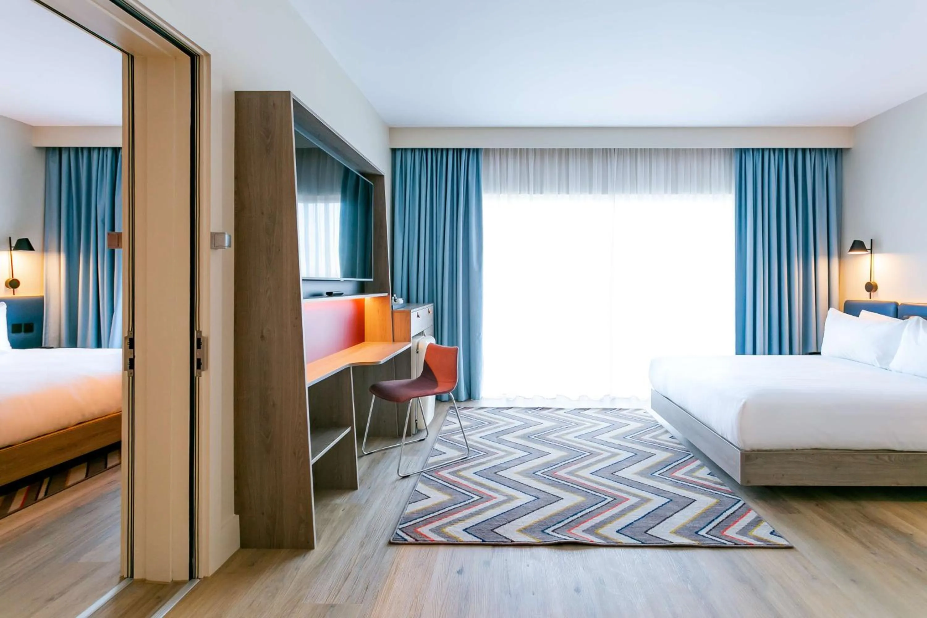 Bedroom, Bed in Hampton By Hilton Blackburn