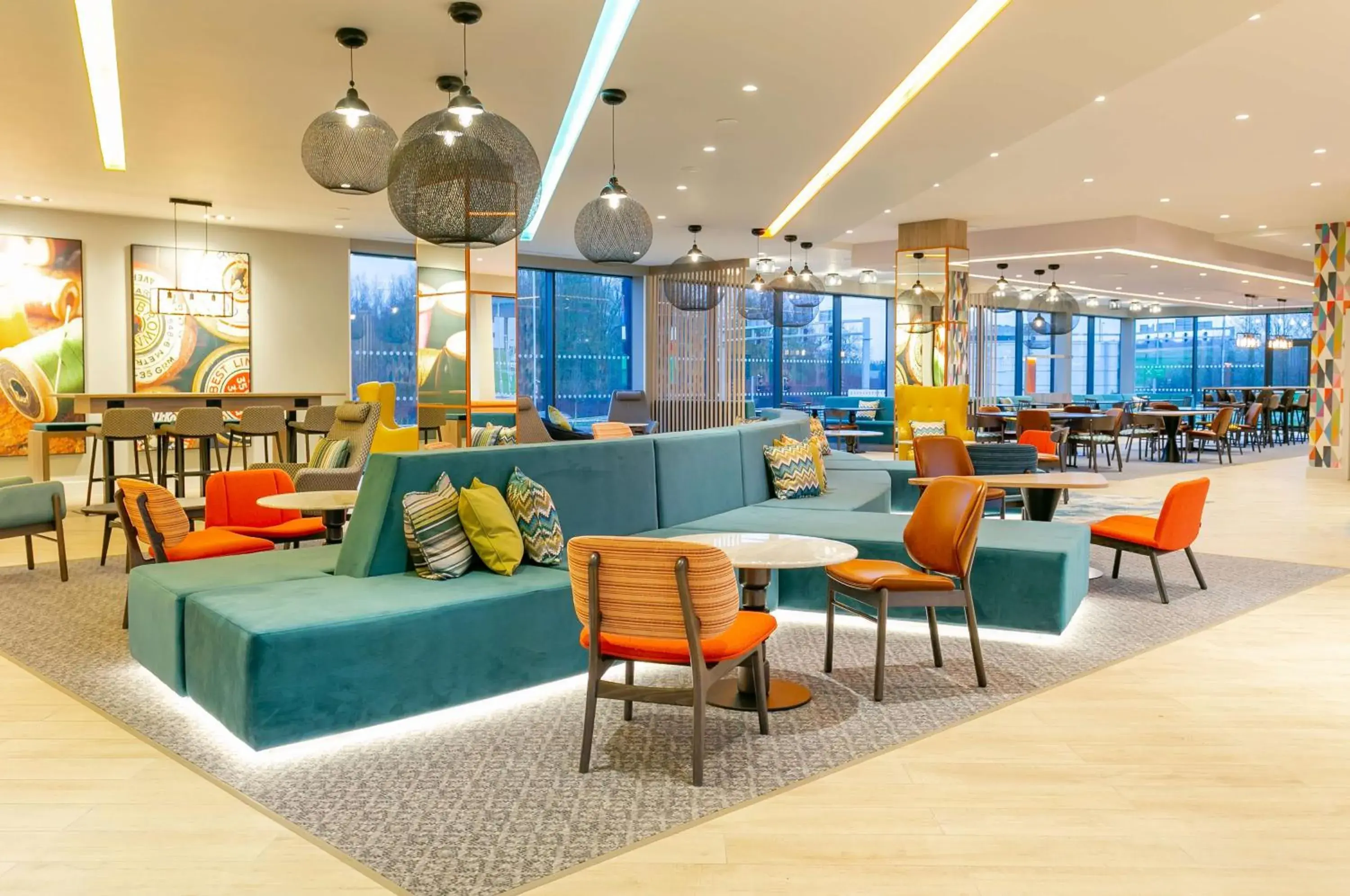 Lobby or reception in Hampton By Hilton Blackburn Lobby or reception in Hampton By Hilton Blackburn