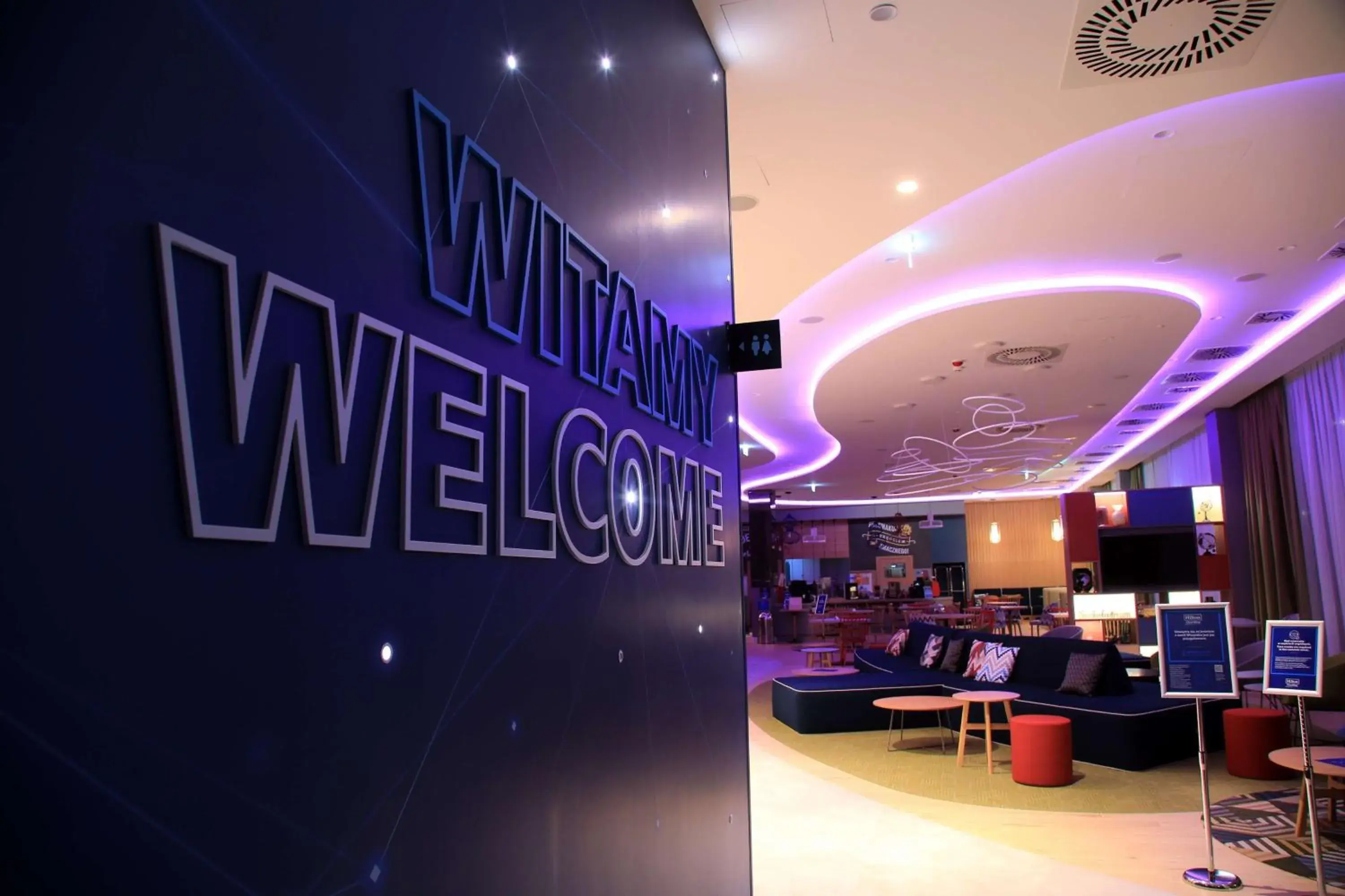 Lobby or reception in Hampton By Hilton Olsztyn Lobby or reception in Hampton By Hilton Olsztyn