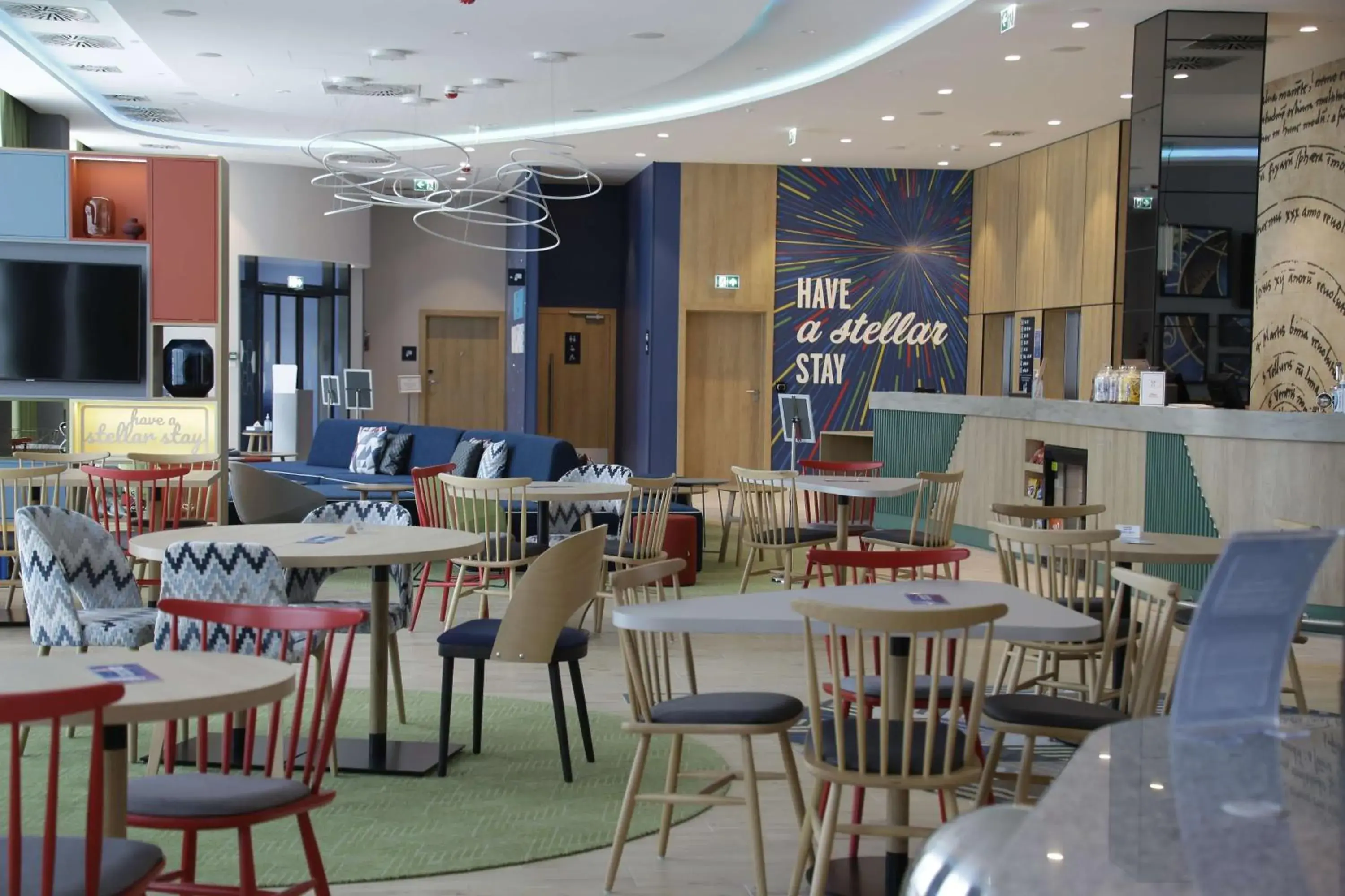 Lobby or reception in Hampton By Hilton Olsztyn Lobby or reception in Hampton By Hilton Olsztyn