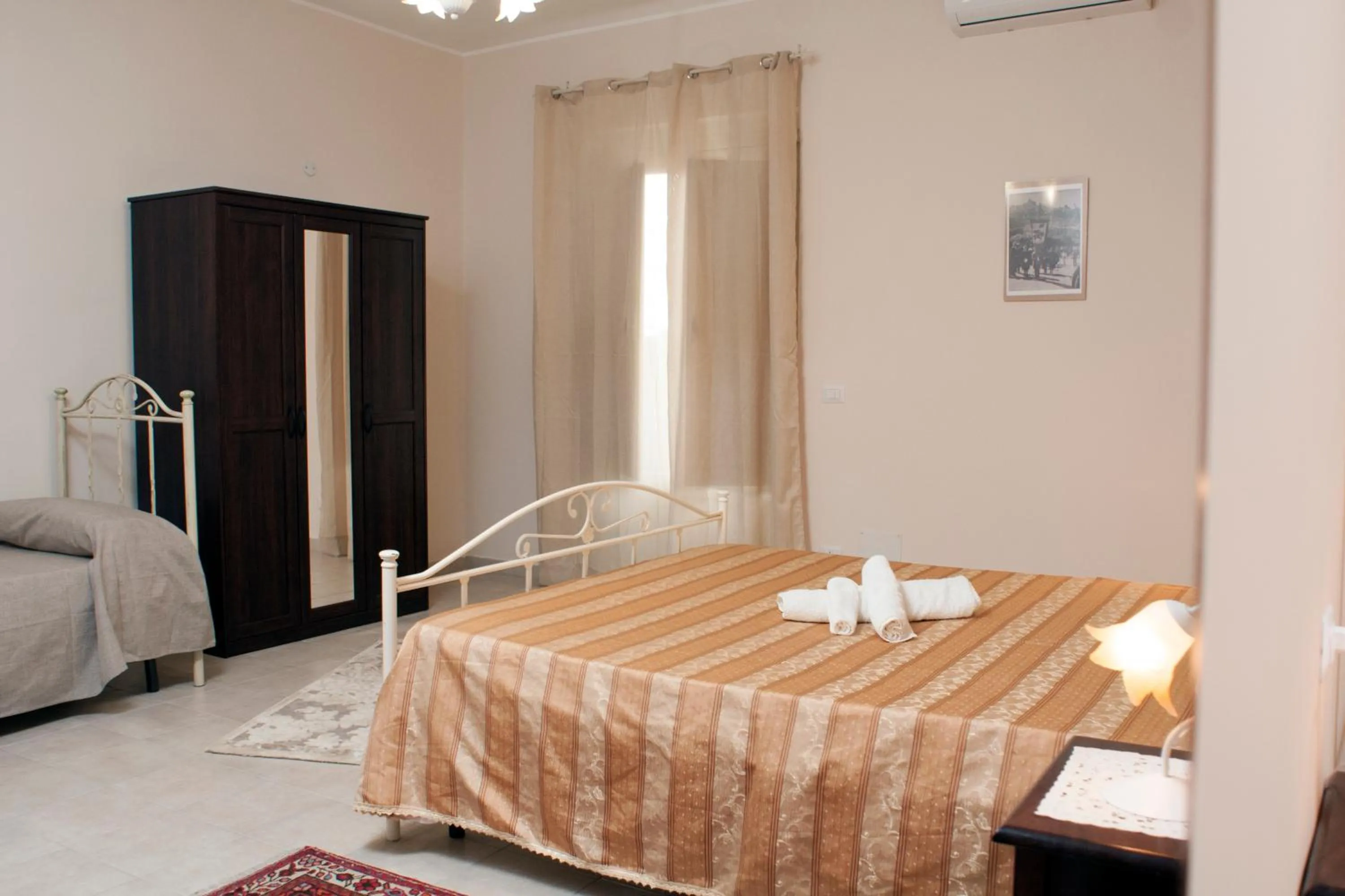 Bed in B&B Ruggero I di Sicilia