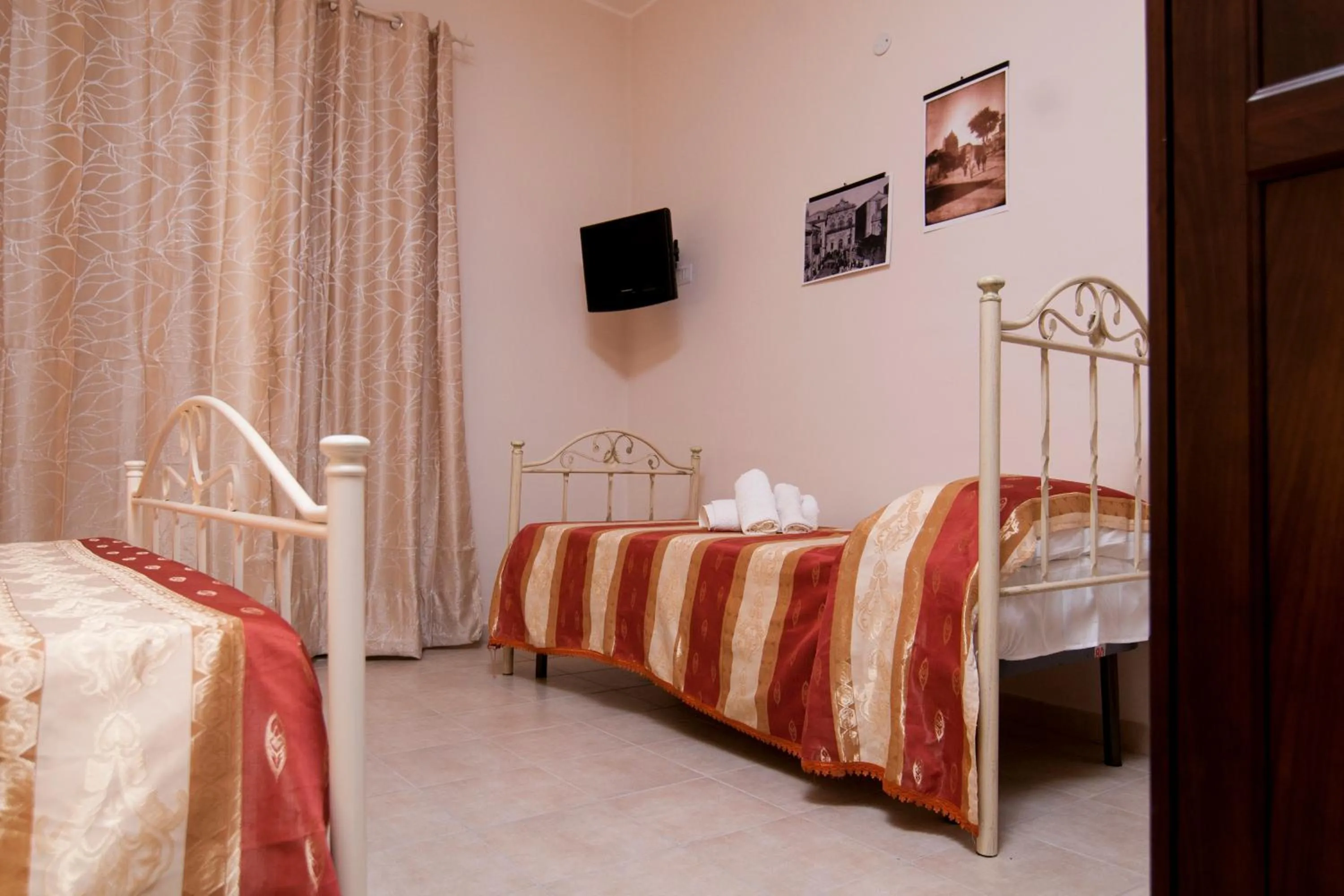 Bed in B&B Ruggero I di Sicilia