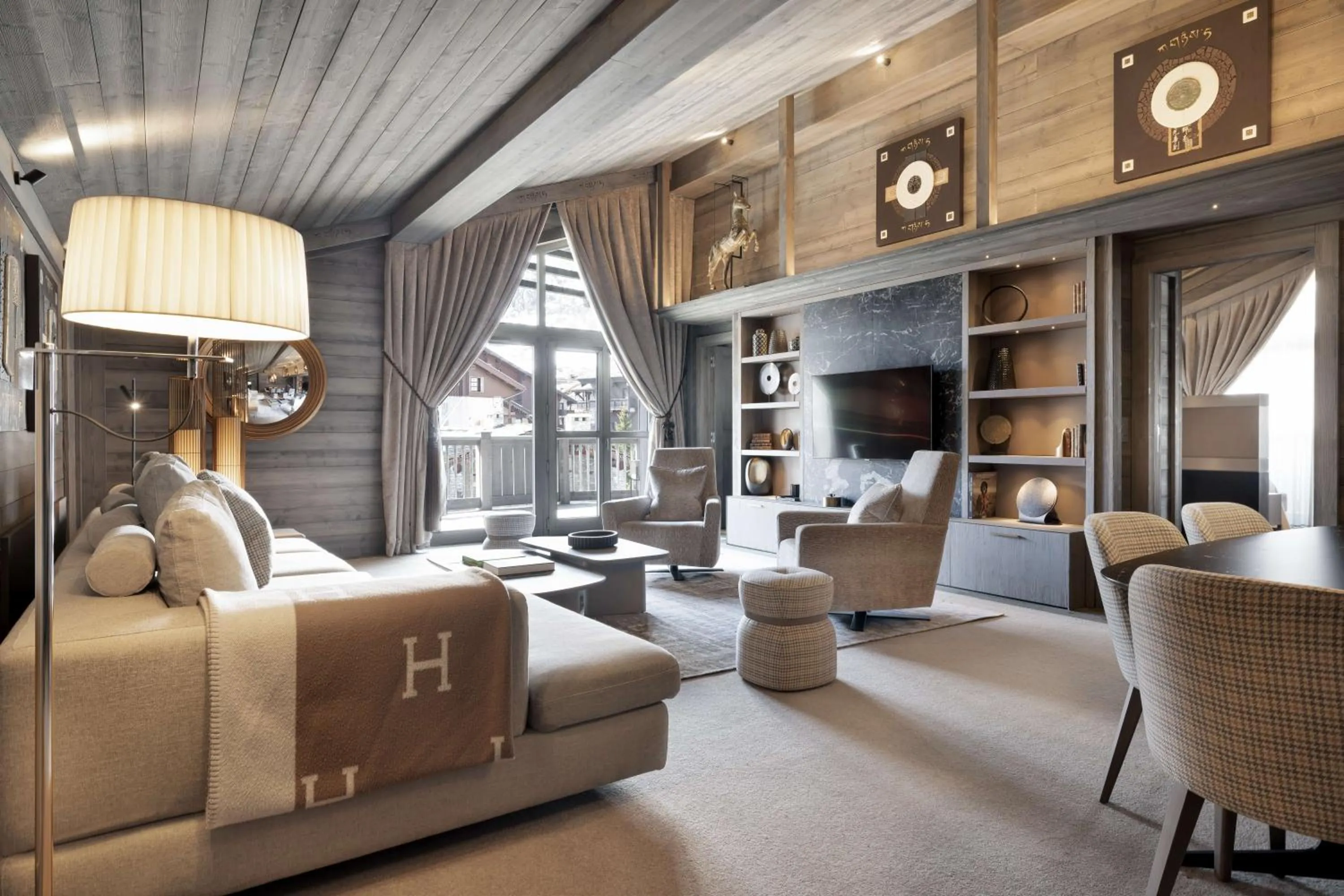 Living room in Hotel Le K2 Chogori