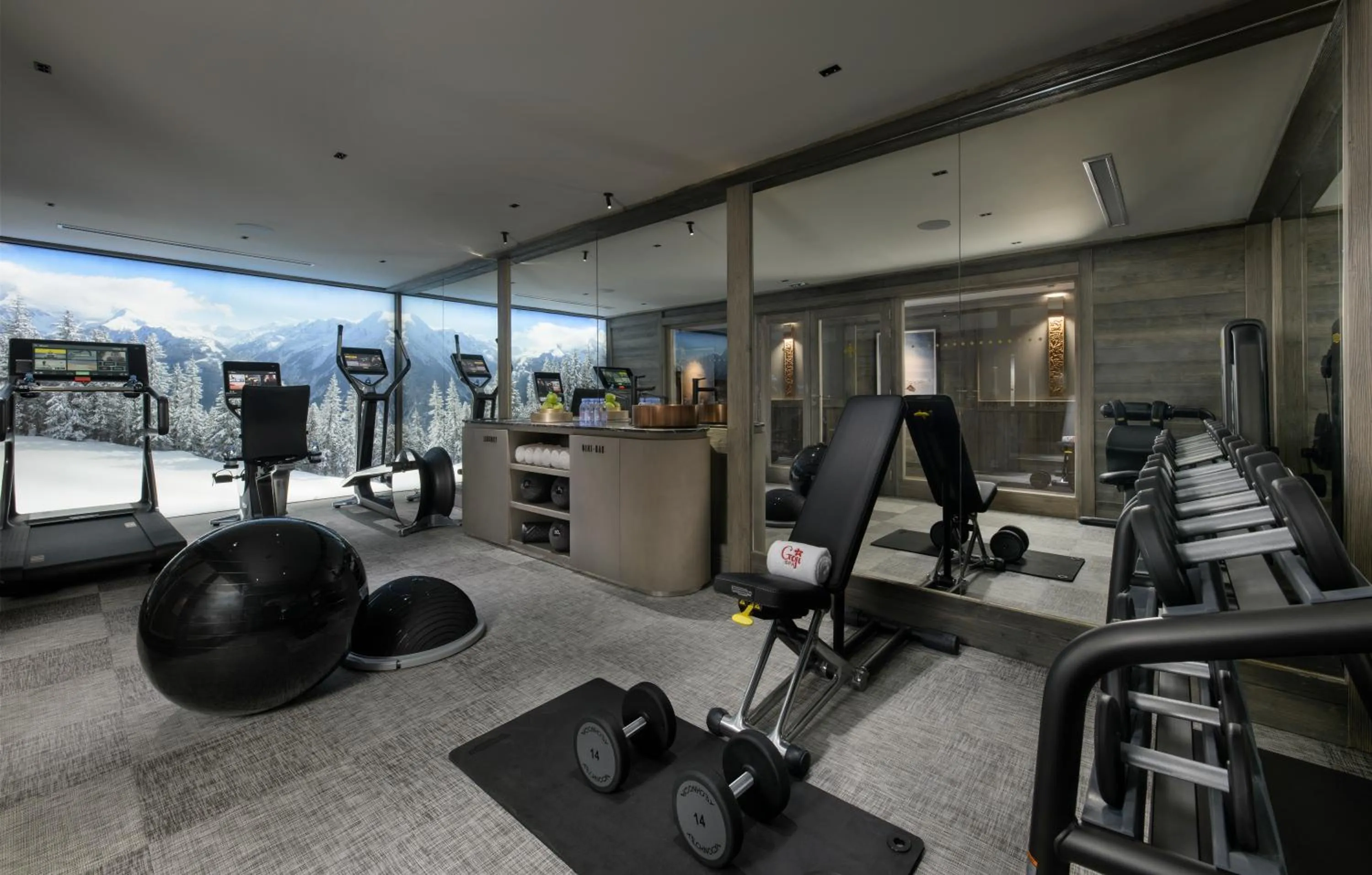 Fitness centre/facilities in Hotel Le K2 Chogori